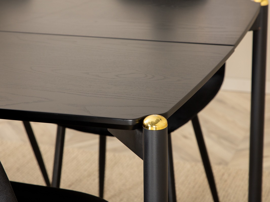 Conjunto para refeições Dallas 5016 (Preto)