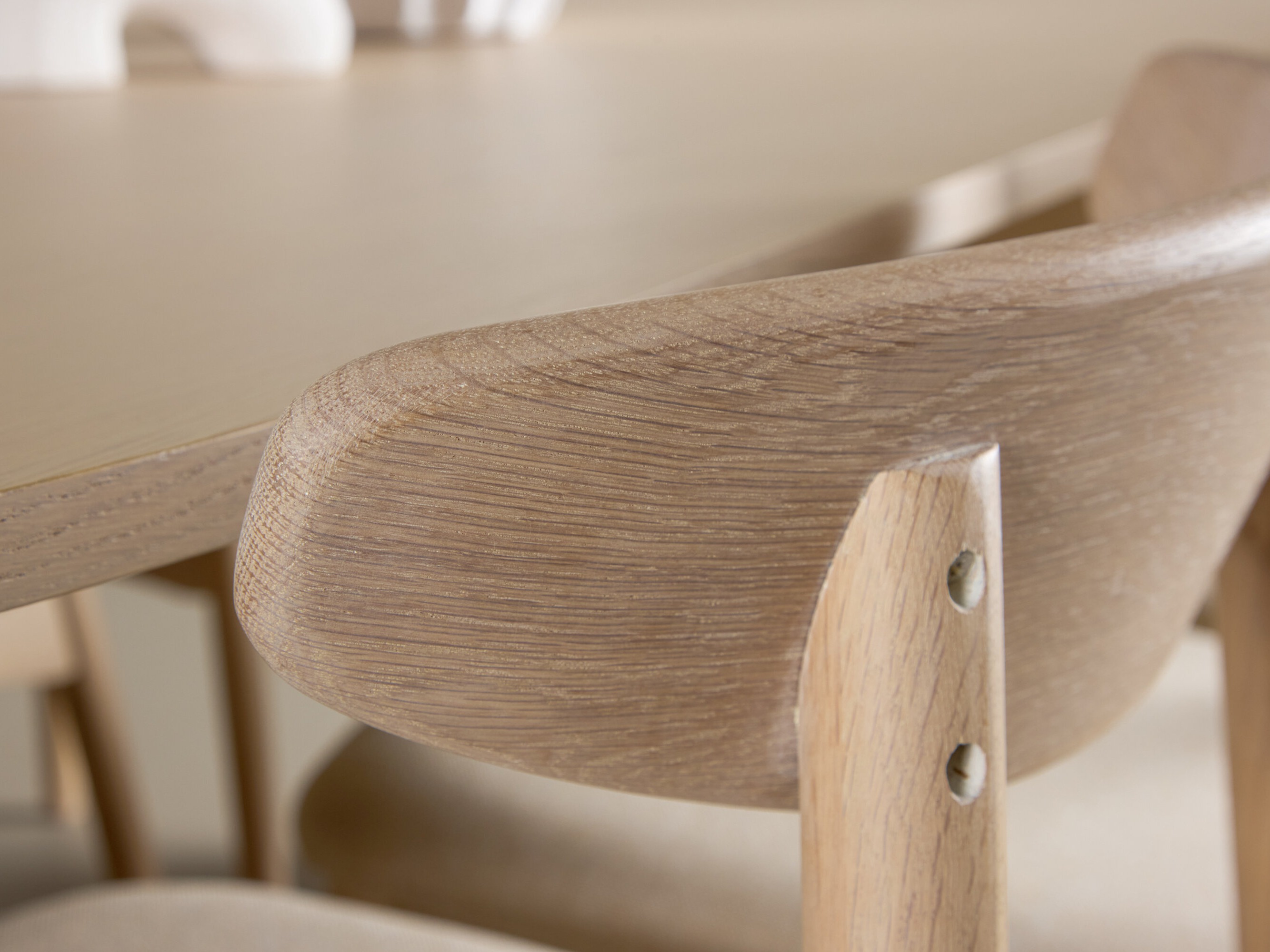 Conjunto para refeições Dallas 5020 (Madeira clara + Bege)