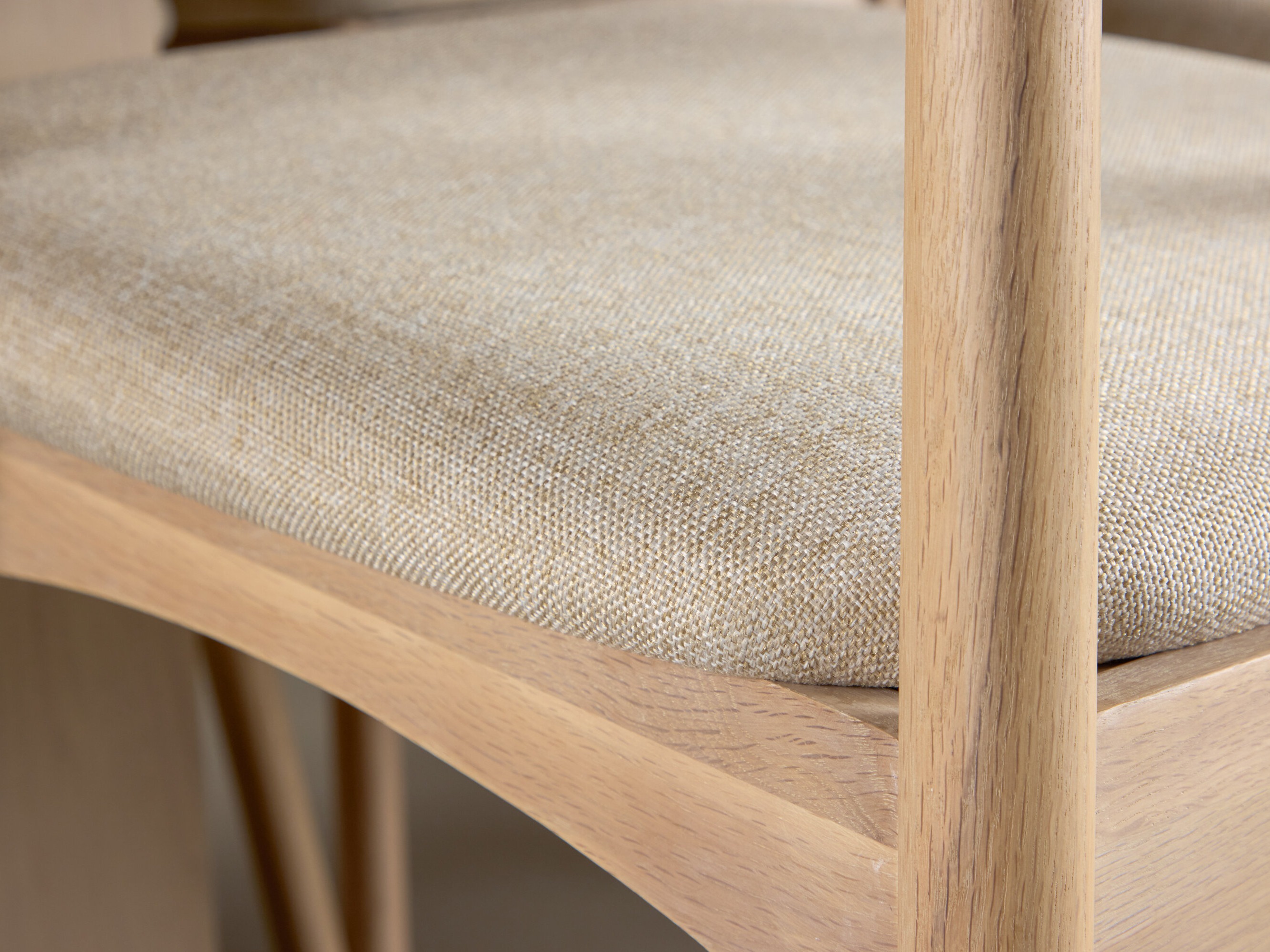 Conjunto para refeições Dallas 5020 (Madeira clara + Bege)