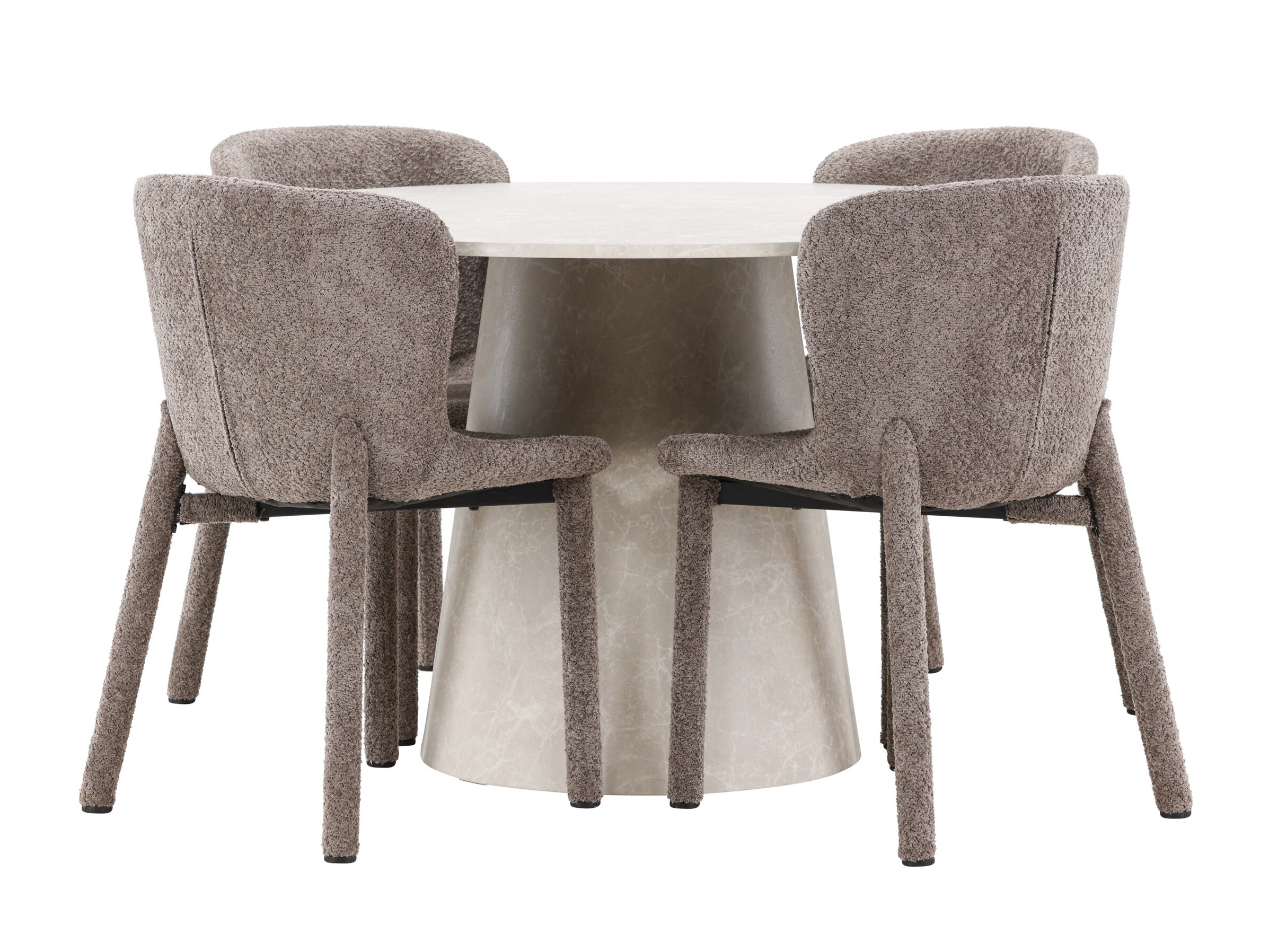Conjunto para refeições Dallas 5023 (Castanho)