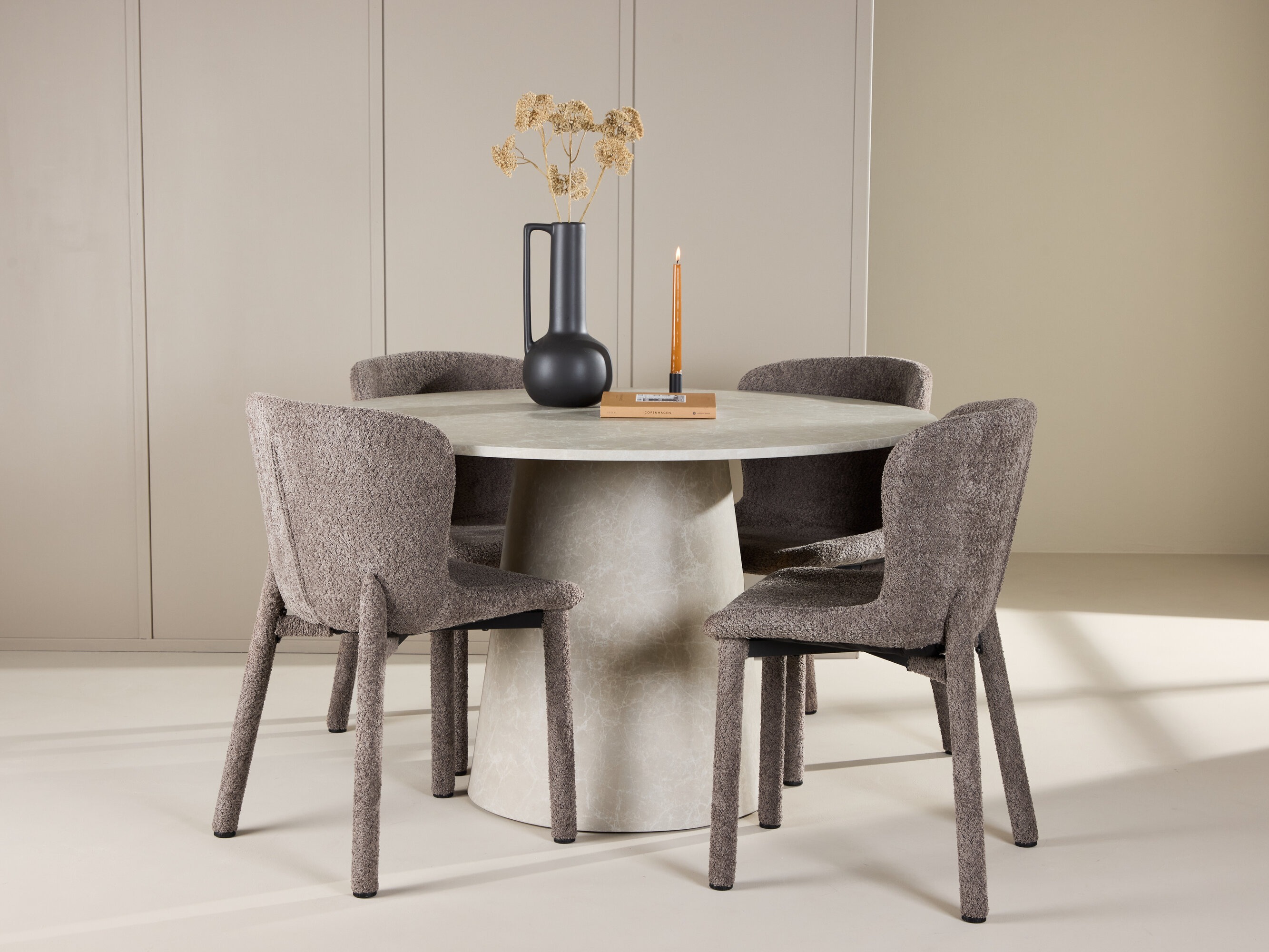 Conjunto para refeições Dallas 5023 (Castanho)
