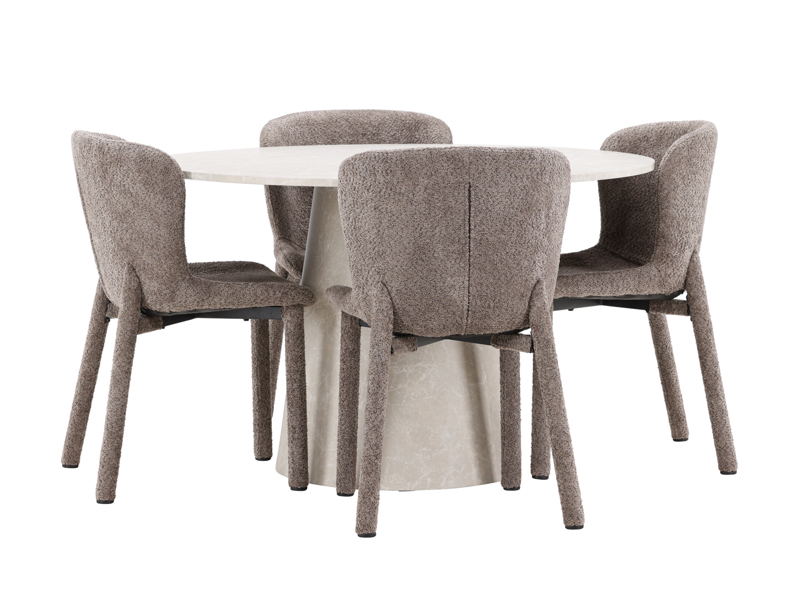 Conjunto para refeições Dallas 5023 (Castanho)