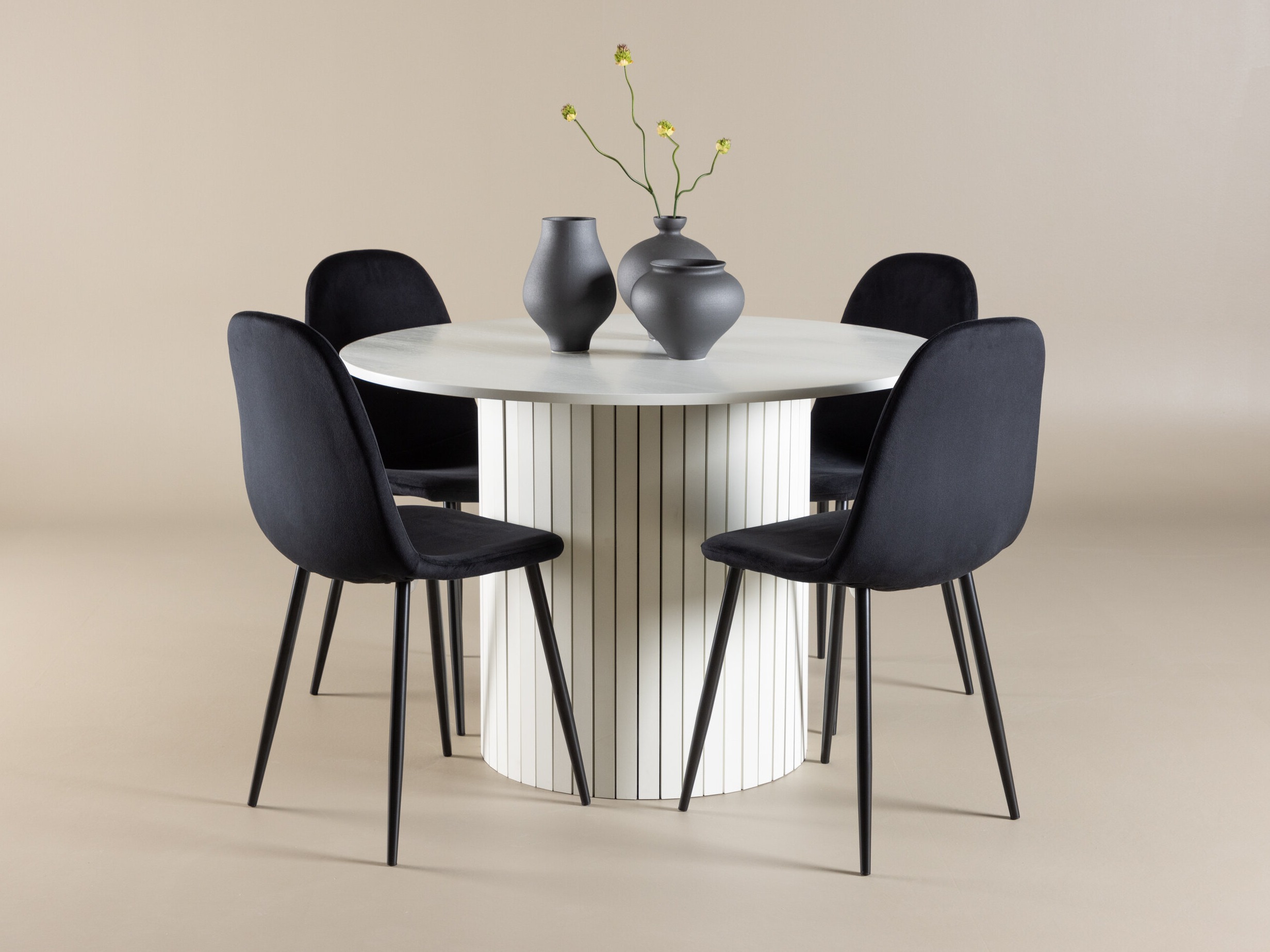 Conjunto para refeições Dallas 5028 (Preto)