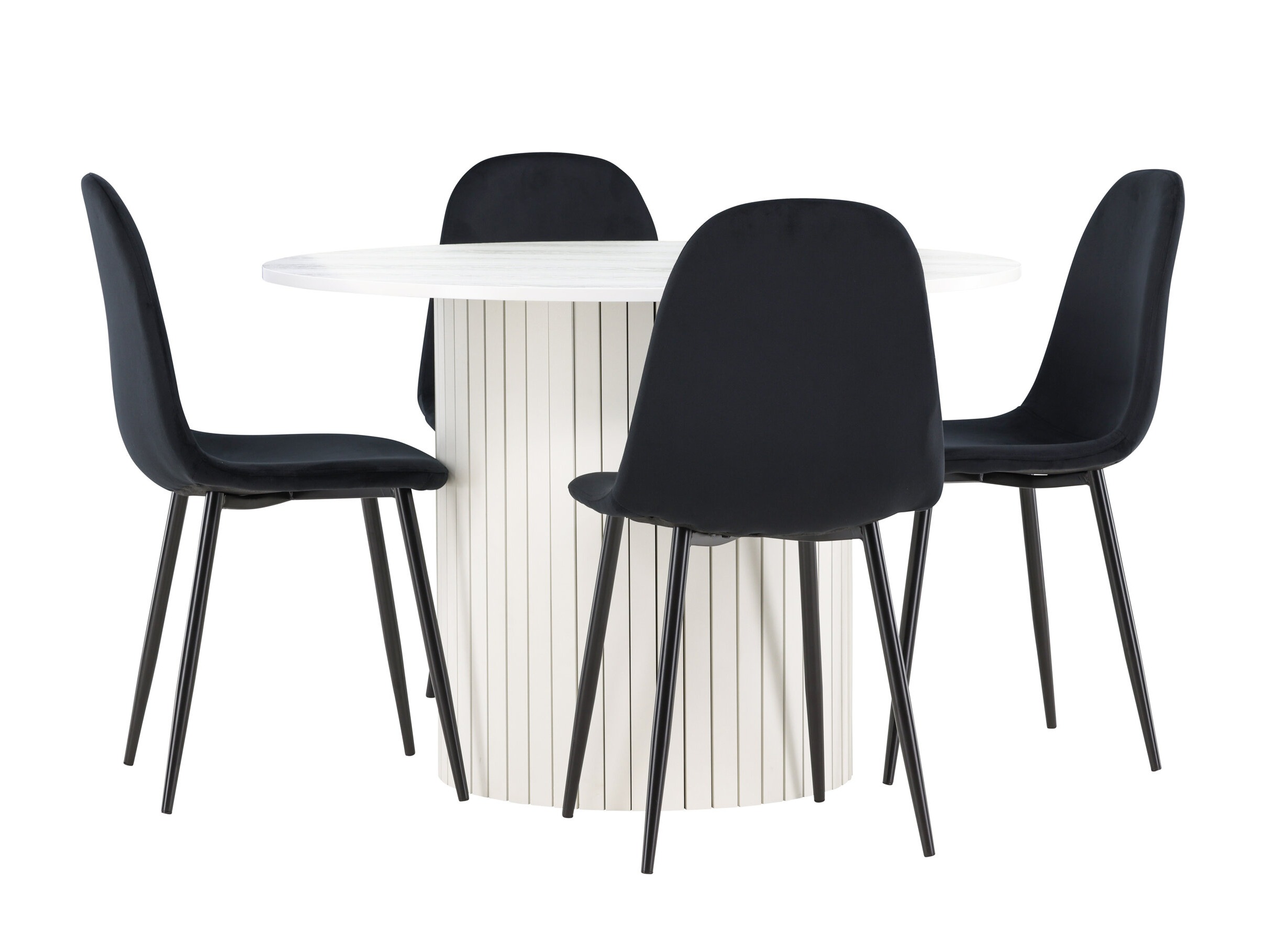 Conjunto para refeições Dallas 5028 (Preto)