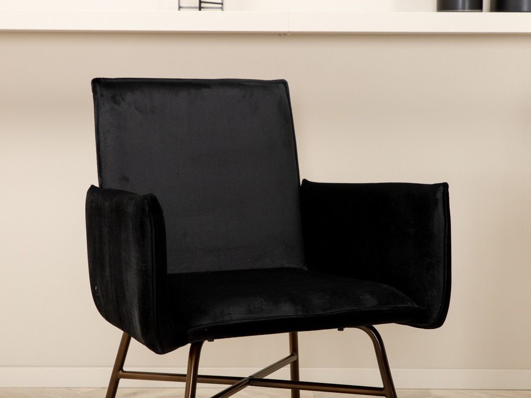 Conjunto para refeições Dallas 5034 (Preto + Cobre)