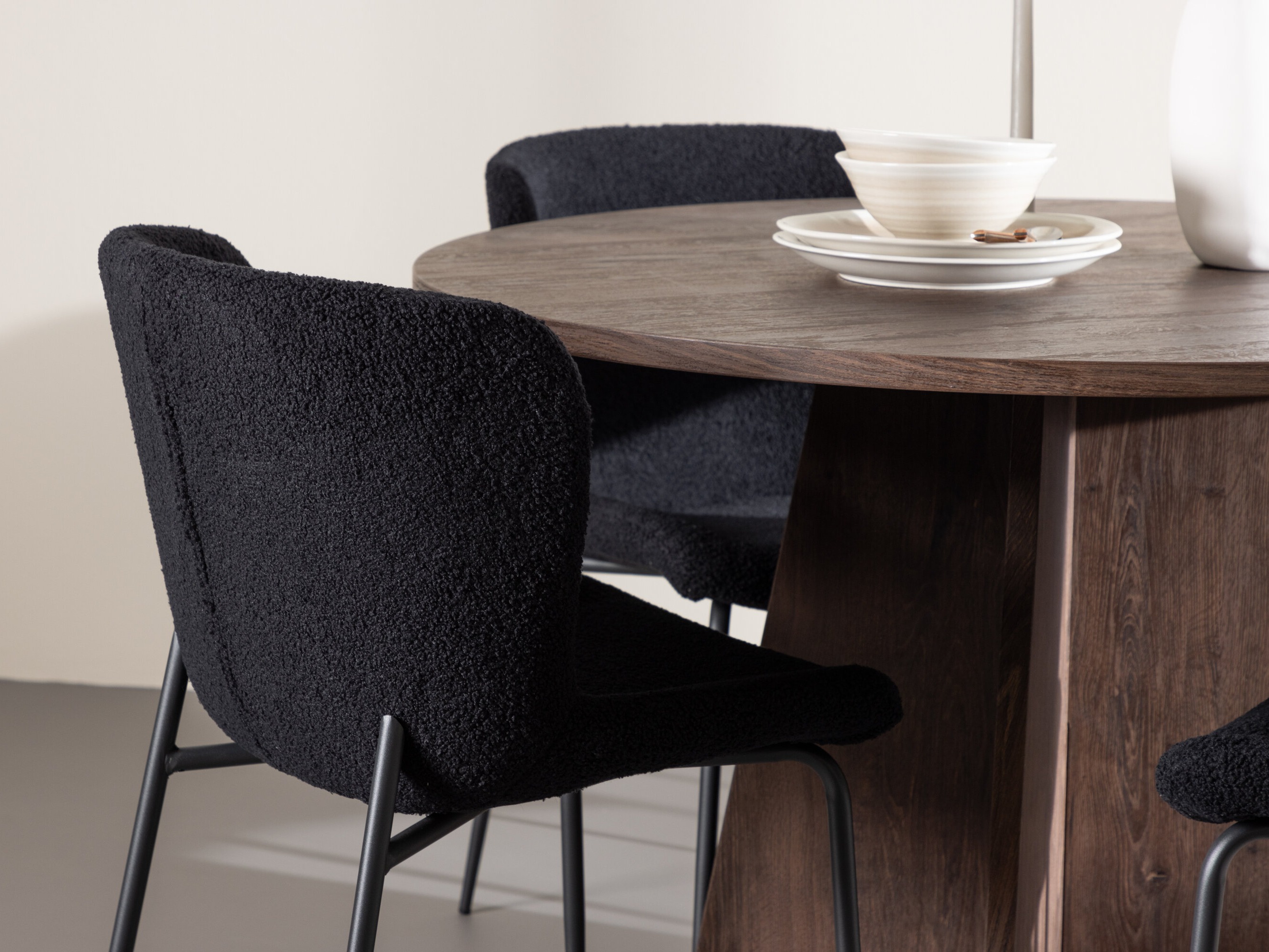 Conjunto para refeições Dallas 5051 (Preto)