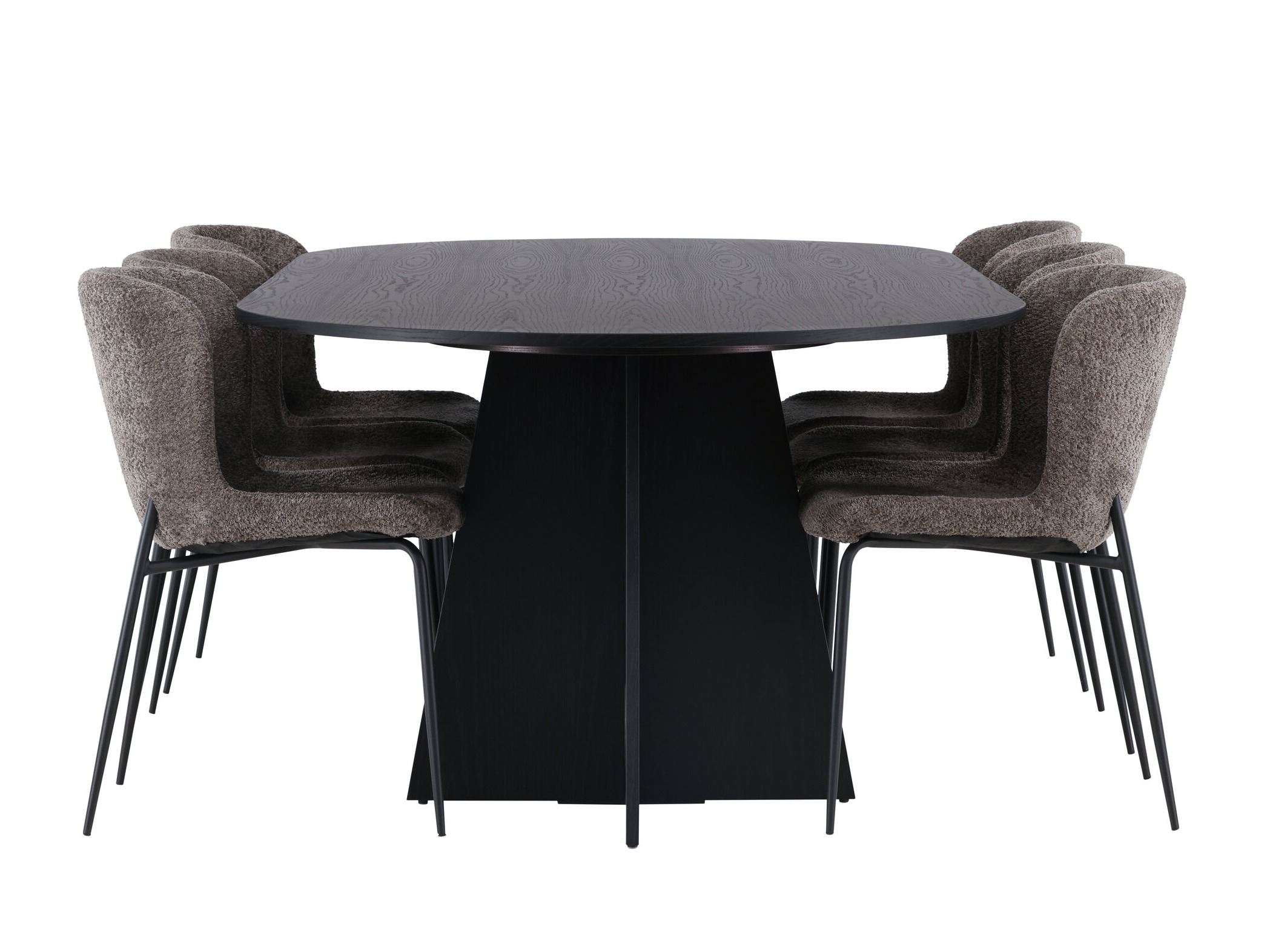 Conjunto para refeições Dallas 5052 (Castanho)