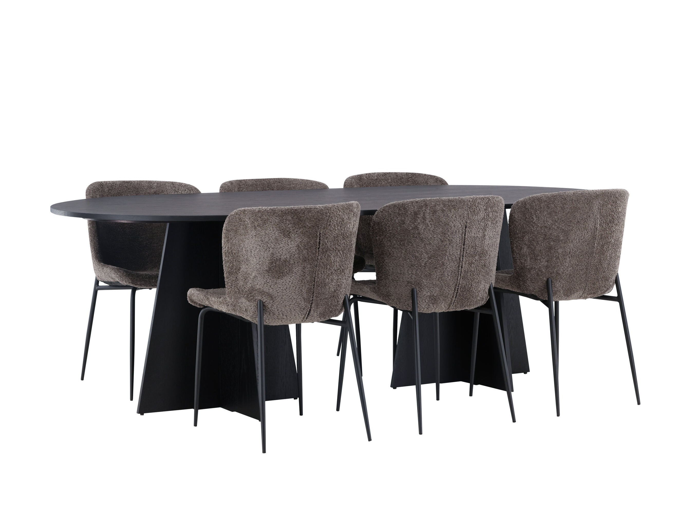 Conjunto para refeições Dallas 5052 (Castanho)