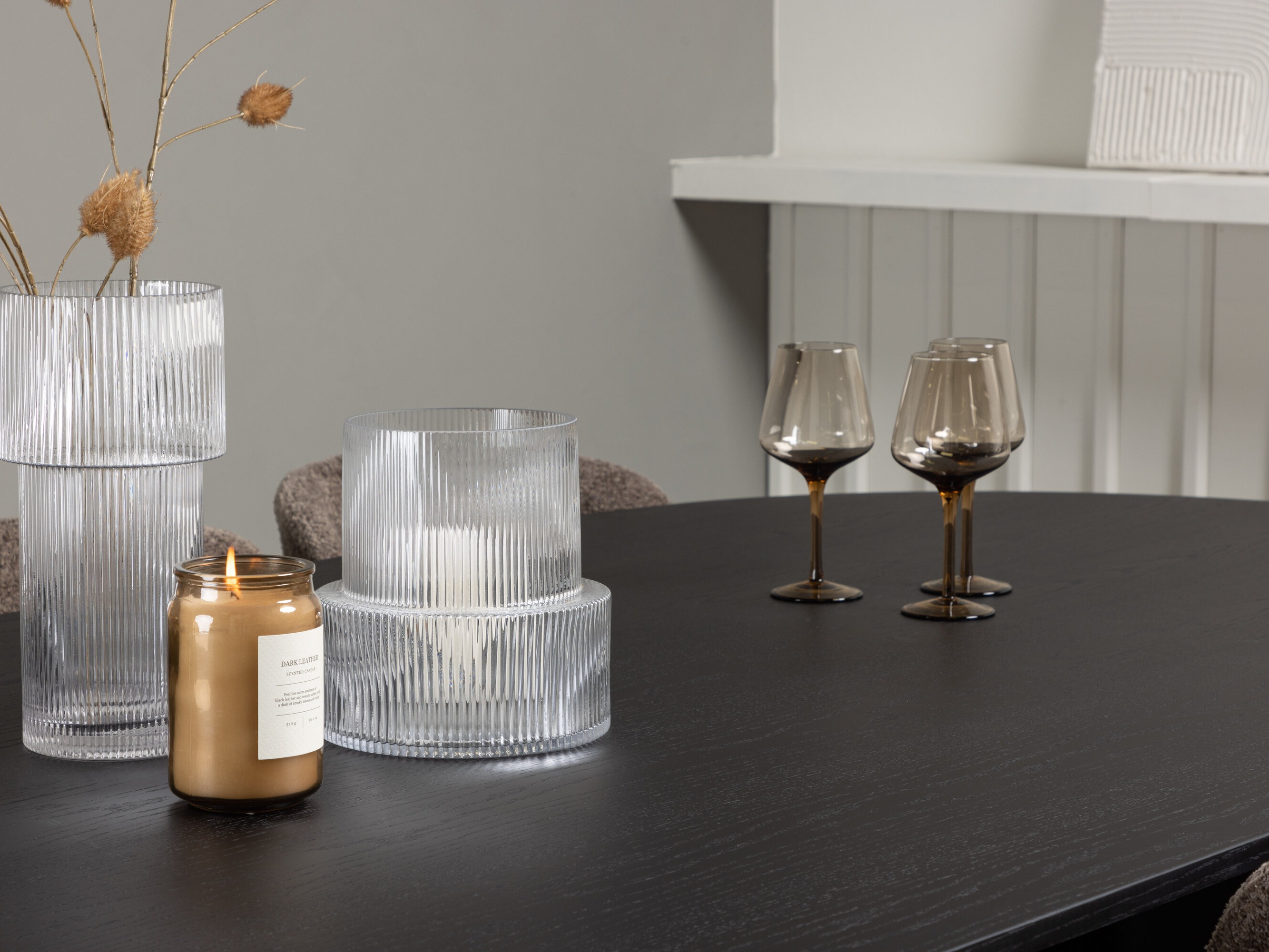 Conjunto para refeições Dallas 5052 (Castanho)