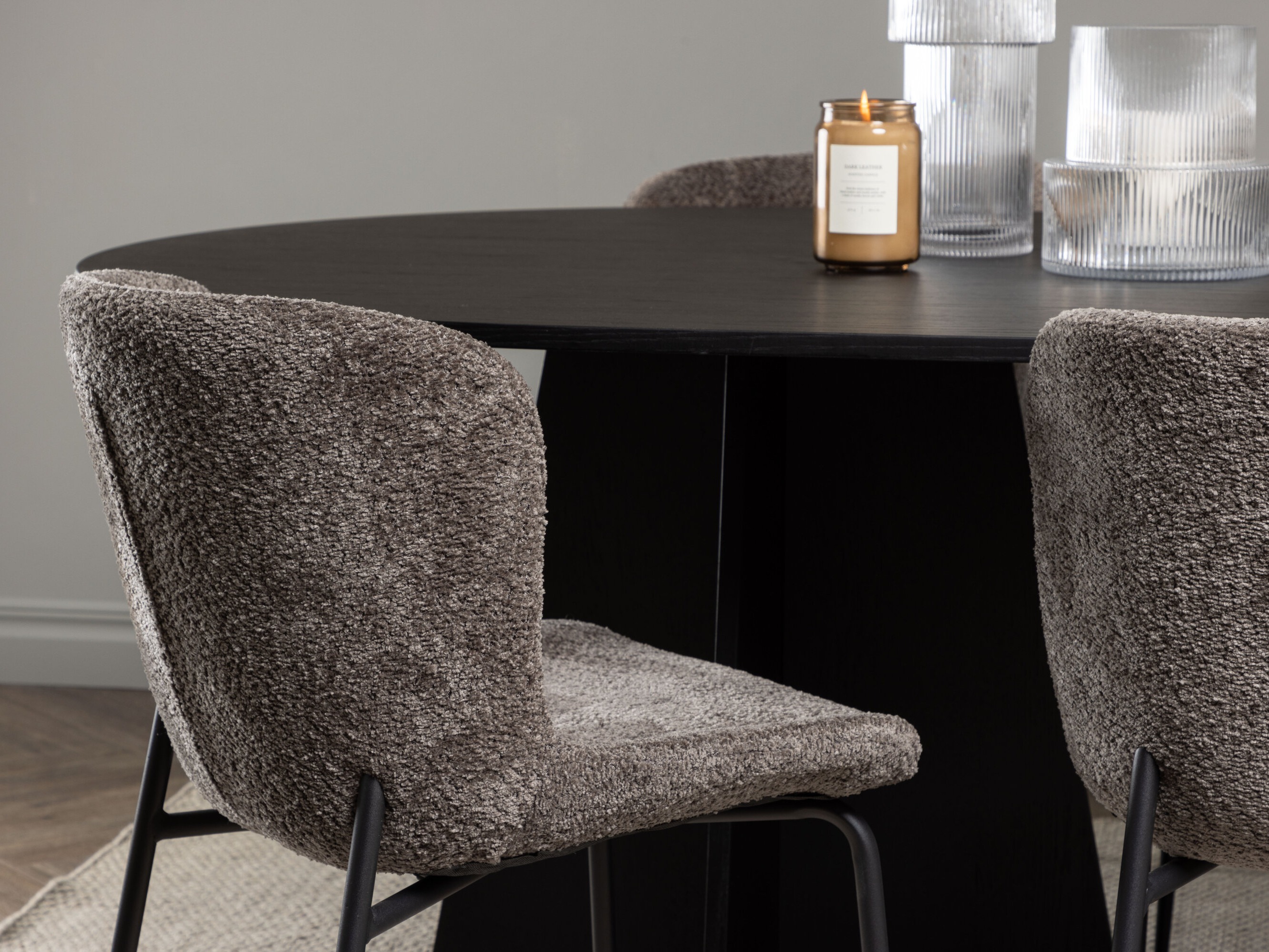 Conjunto para refeições Dallas 5052 (Castanho)