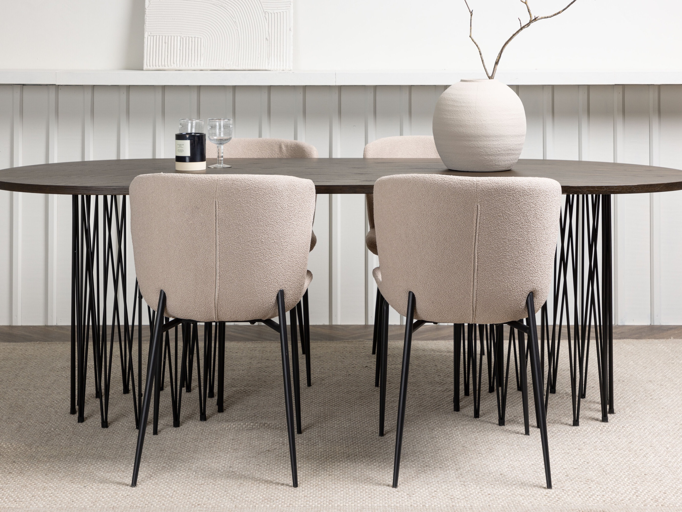 Conjunto para refeições Dallas 5065 (Bege)