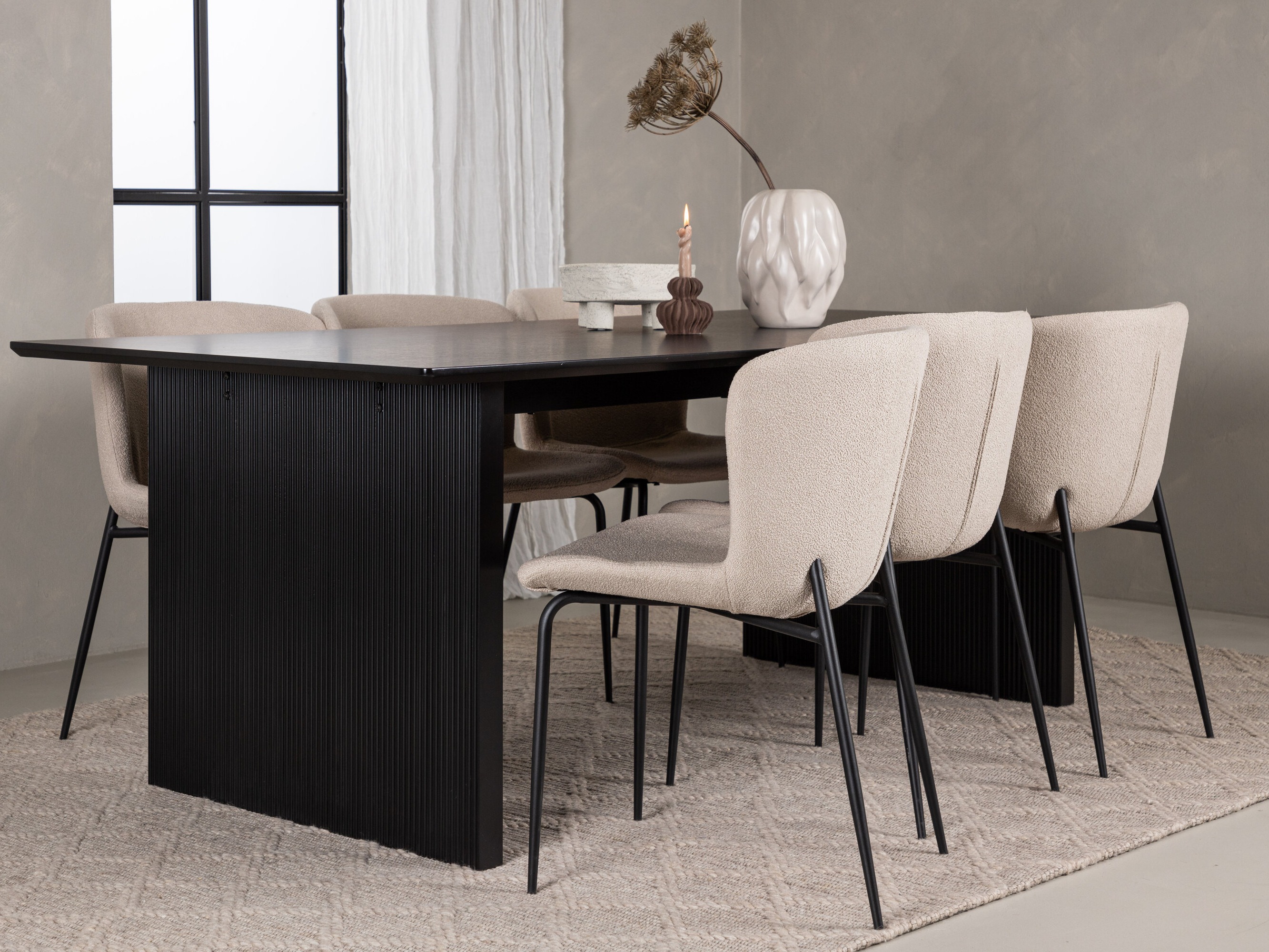 Conjunto para refeições Dallas 5066 (Bege)