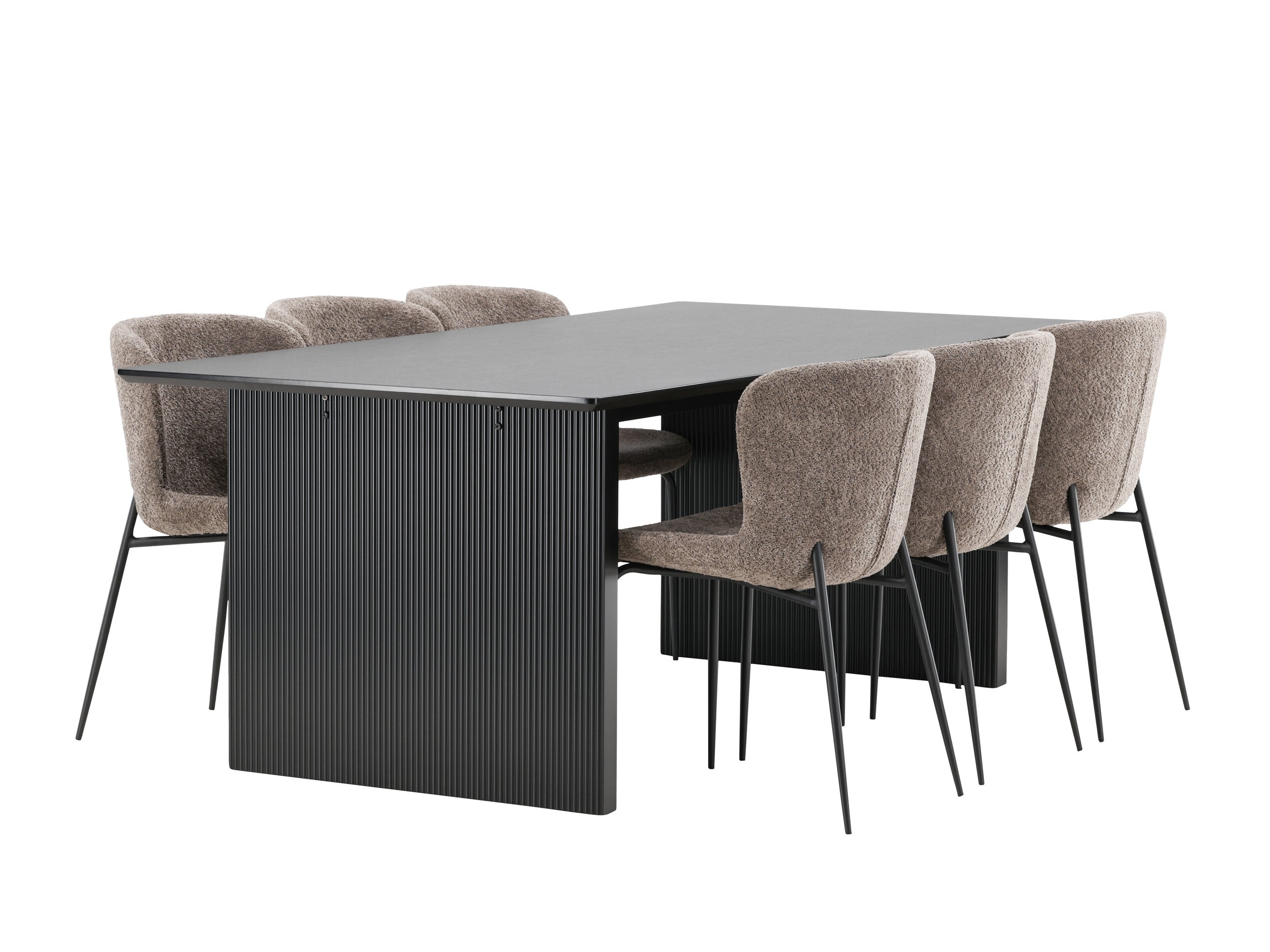 Conjunto para refeições Dallas 5066 (Castanho)