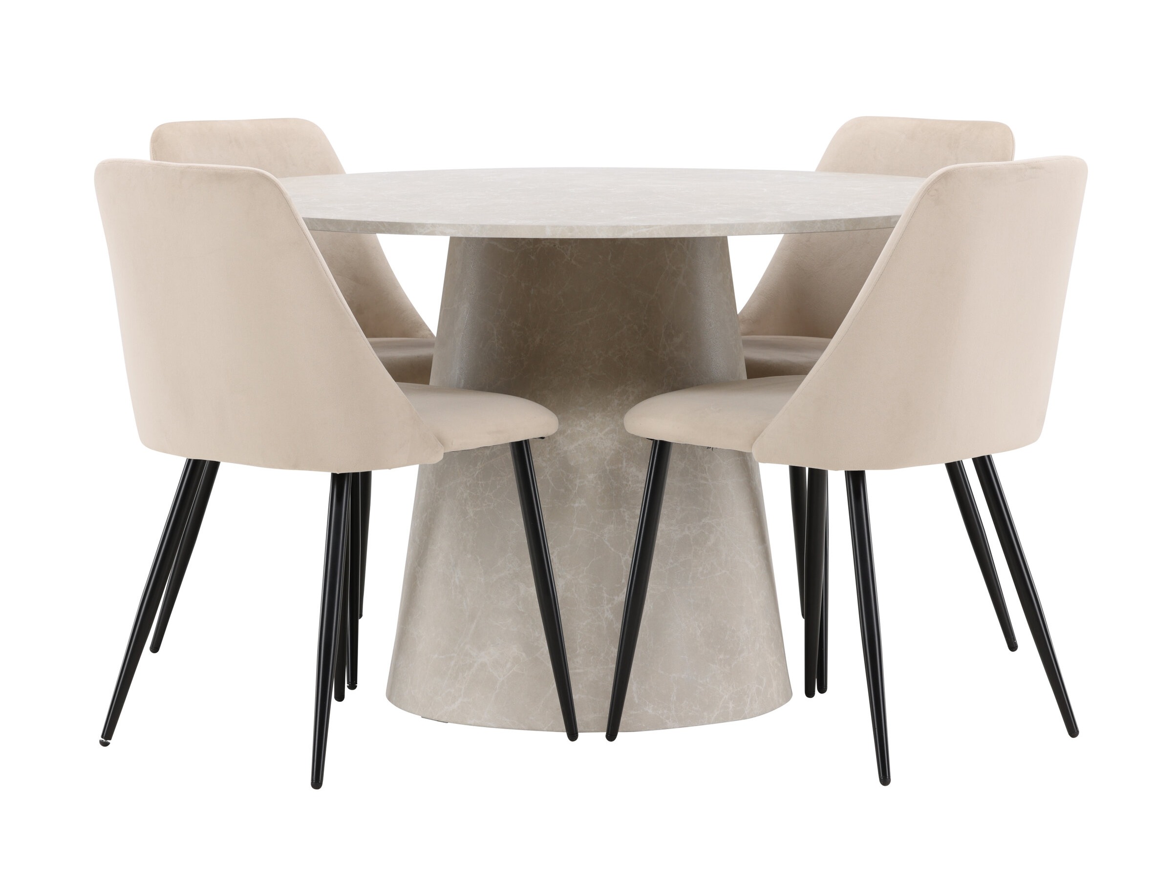 Conjunto para refeições Dallas 5069 (Castanho claro)