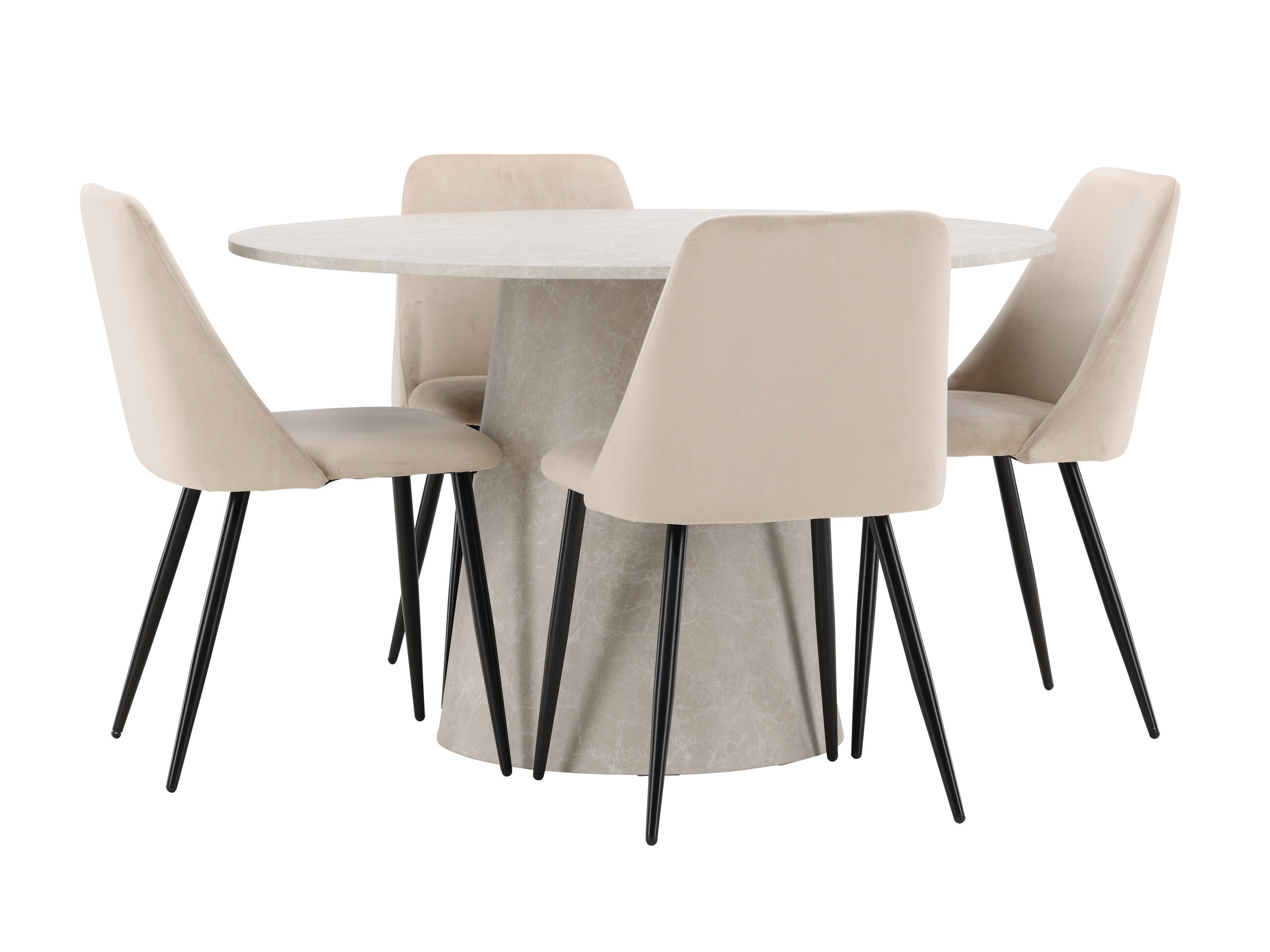 Conjunto para refeições Dallas 5069 (Castanho claro)