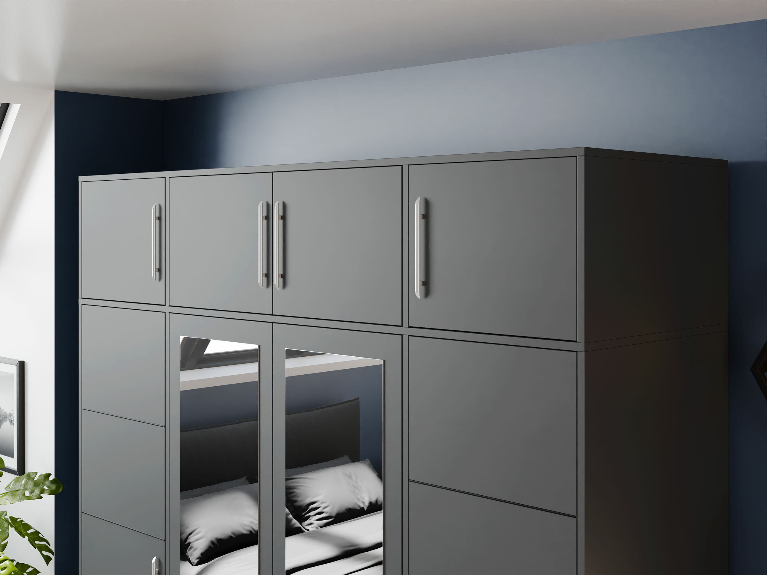 Aparador Dortivu 146 (Grafite)