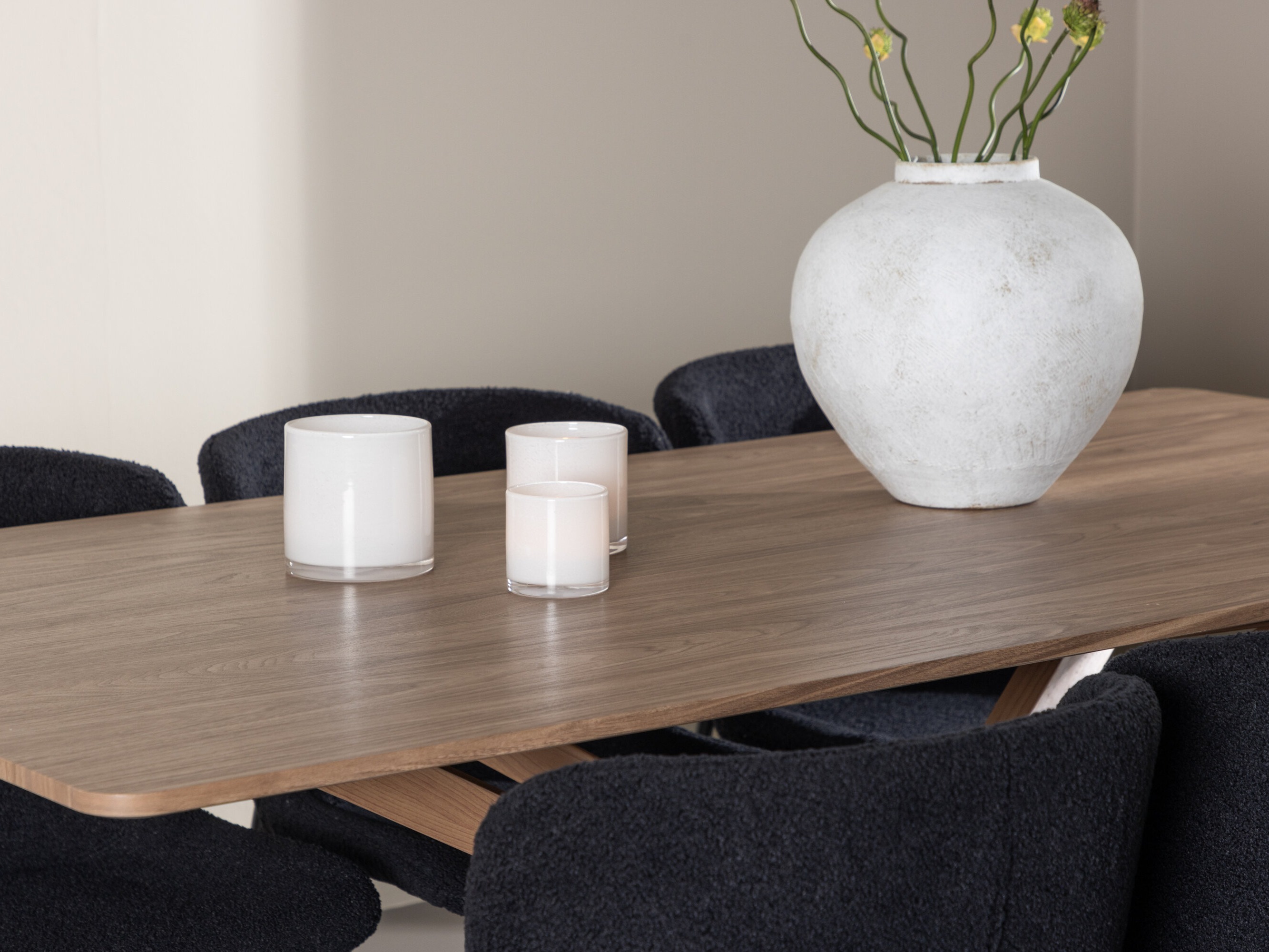 Conjunto para refeições Dallas 5102 (Preto)