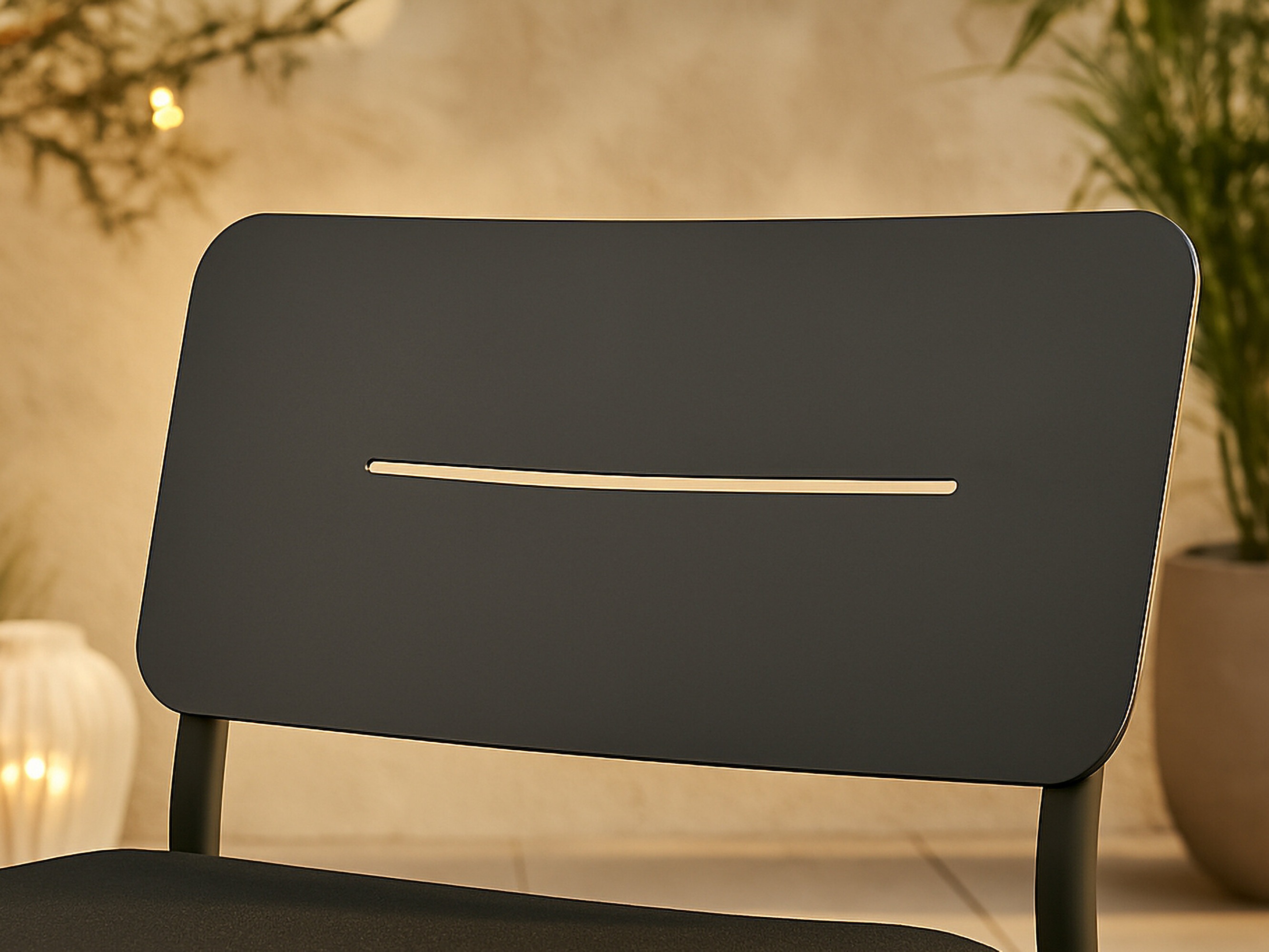 Cadeira para o exterior Dallas 825 (Preto)