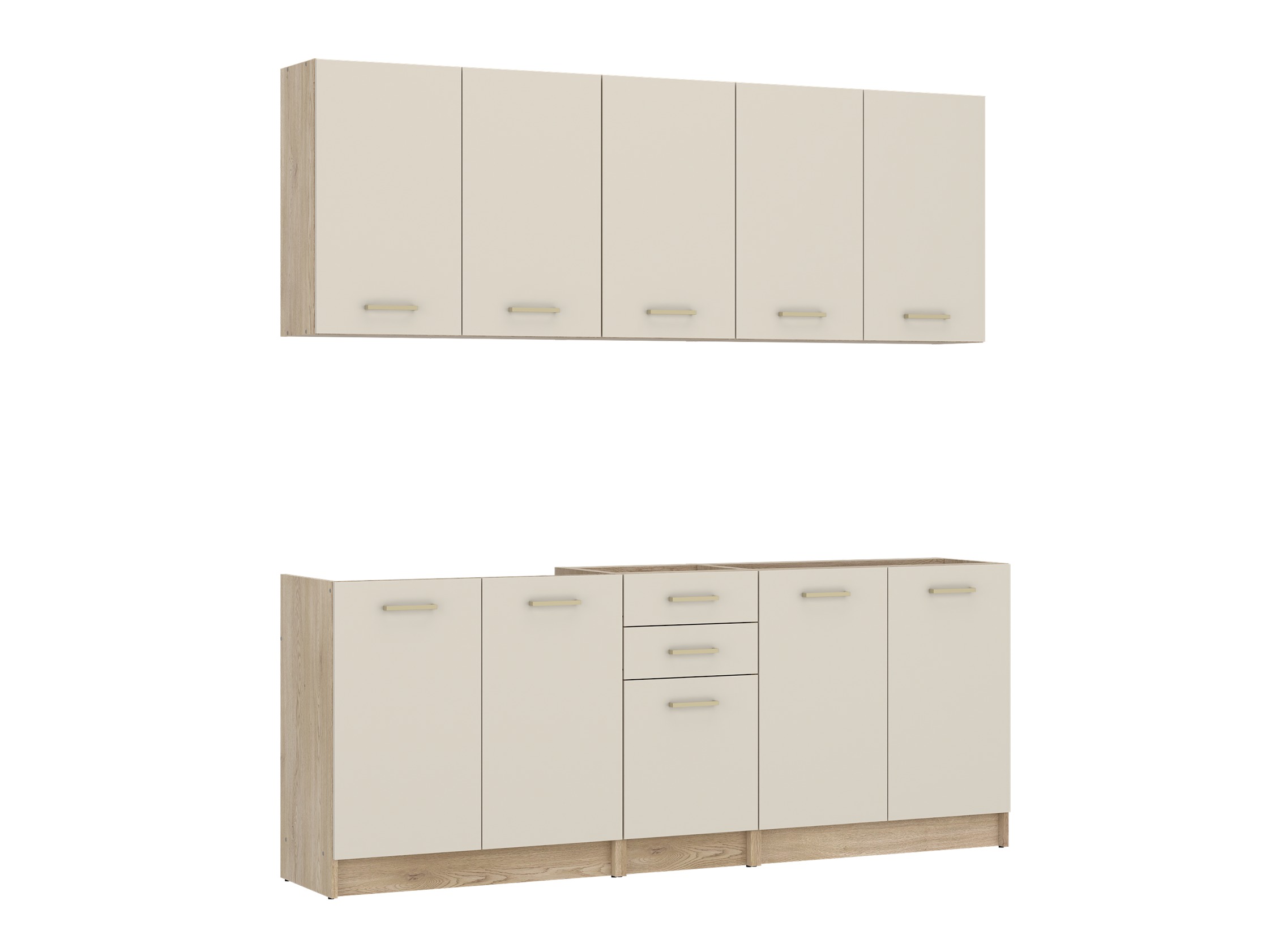 Conjunto de cozinha modular Quti 122