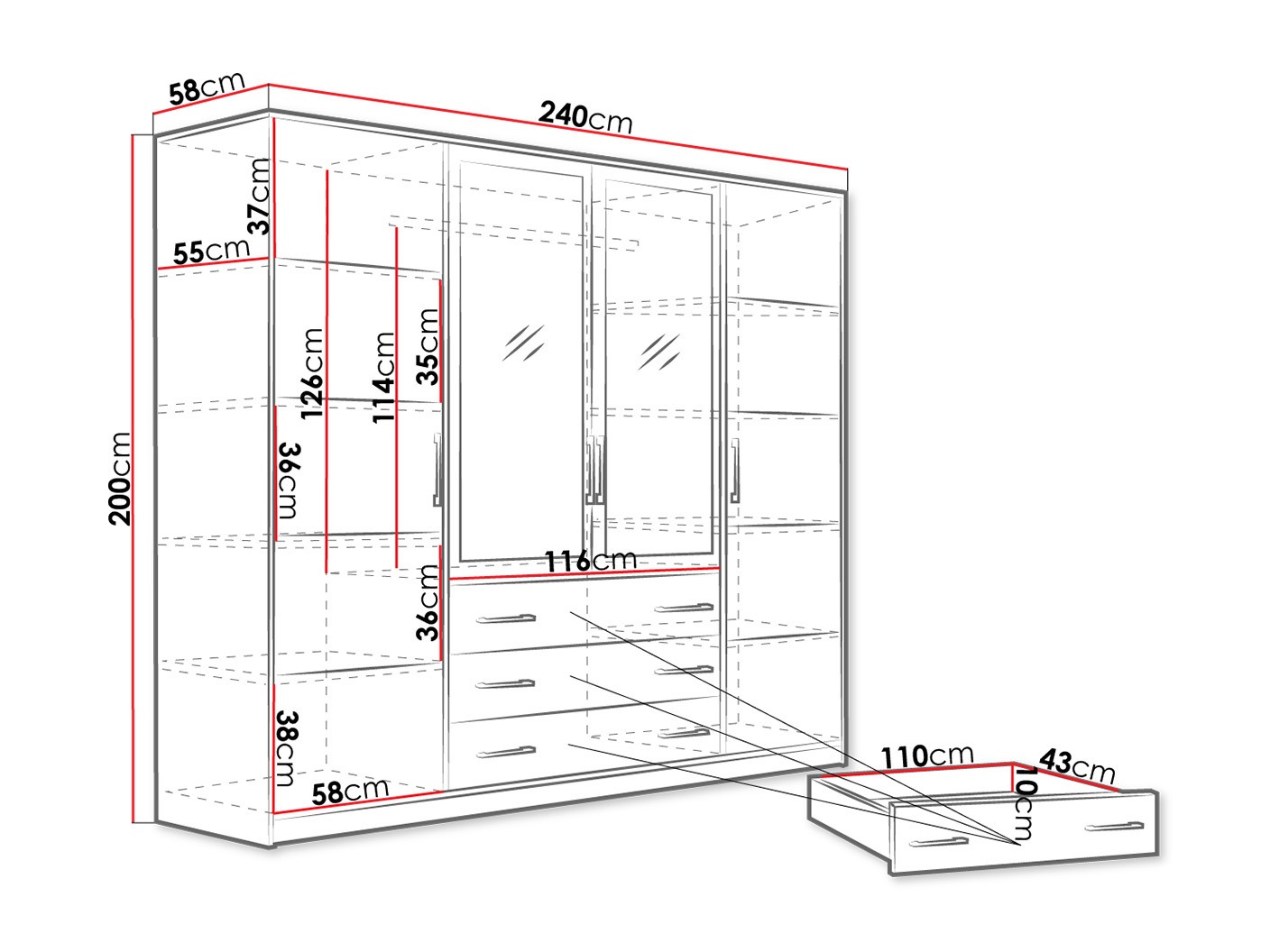 Roupeiro Dortivu 151 (Não)