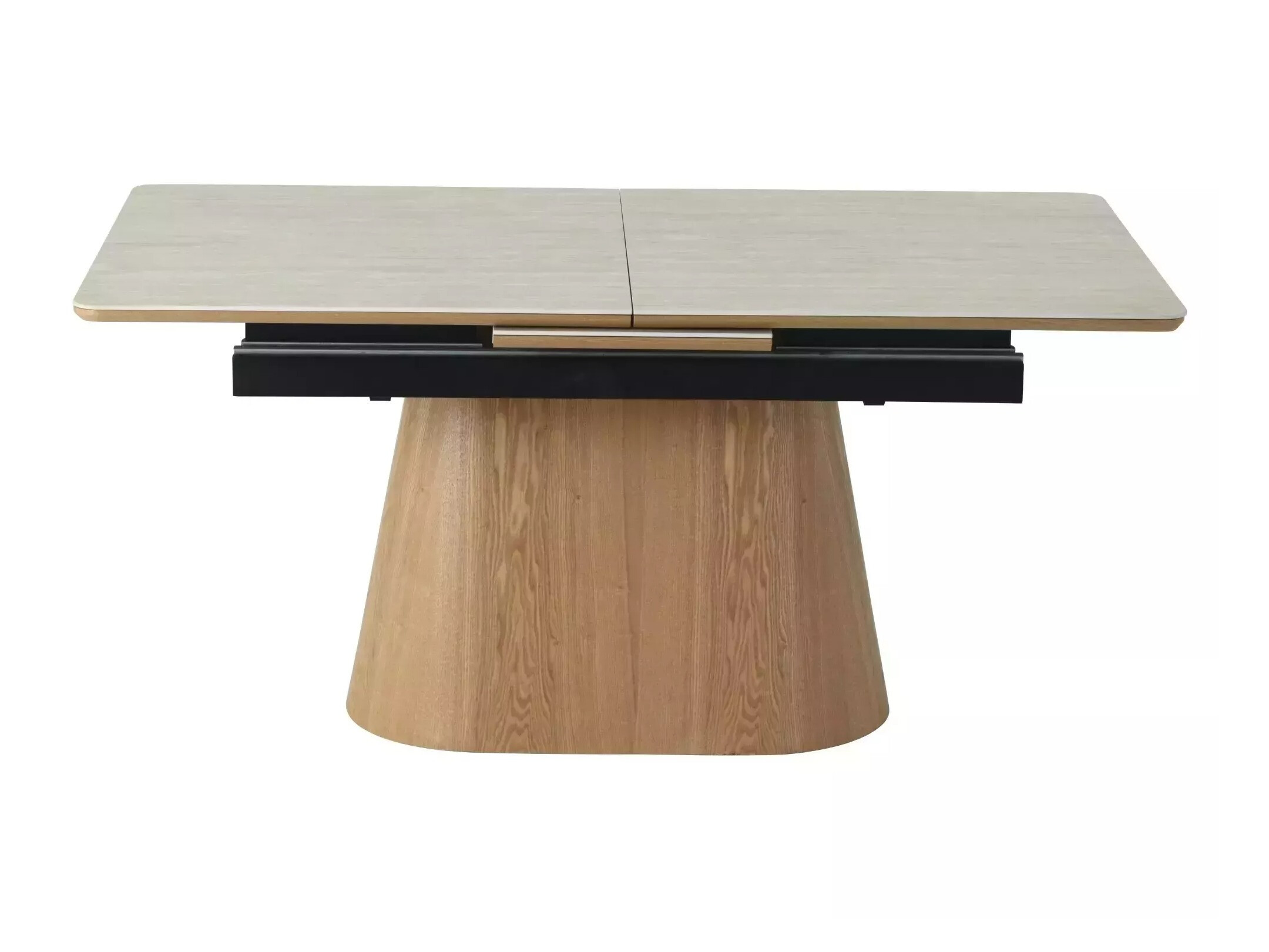Mesa Detroit 932 (Travertino claro + Carvalho)