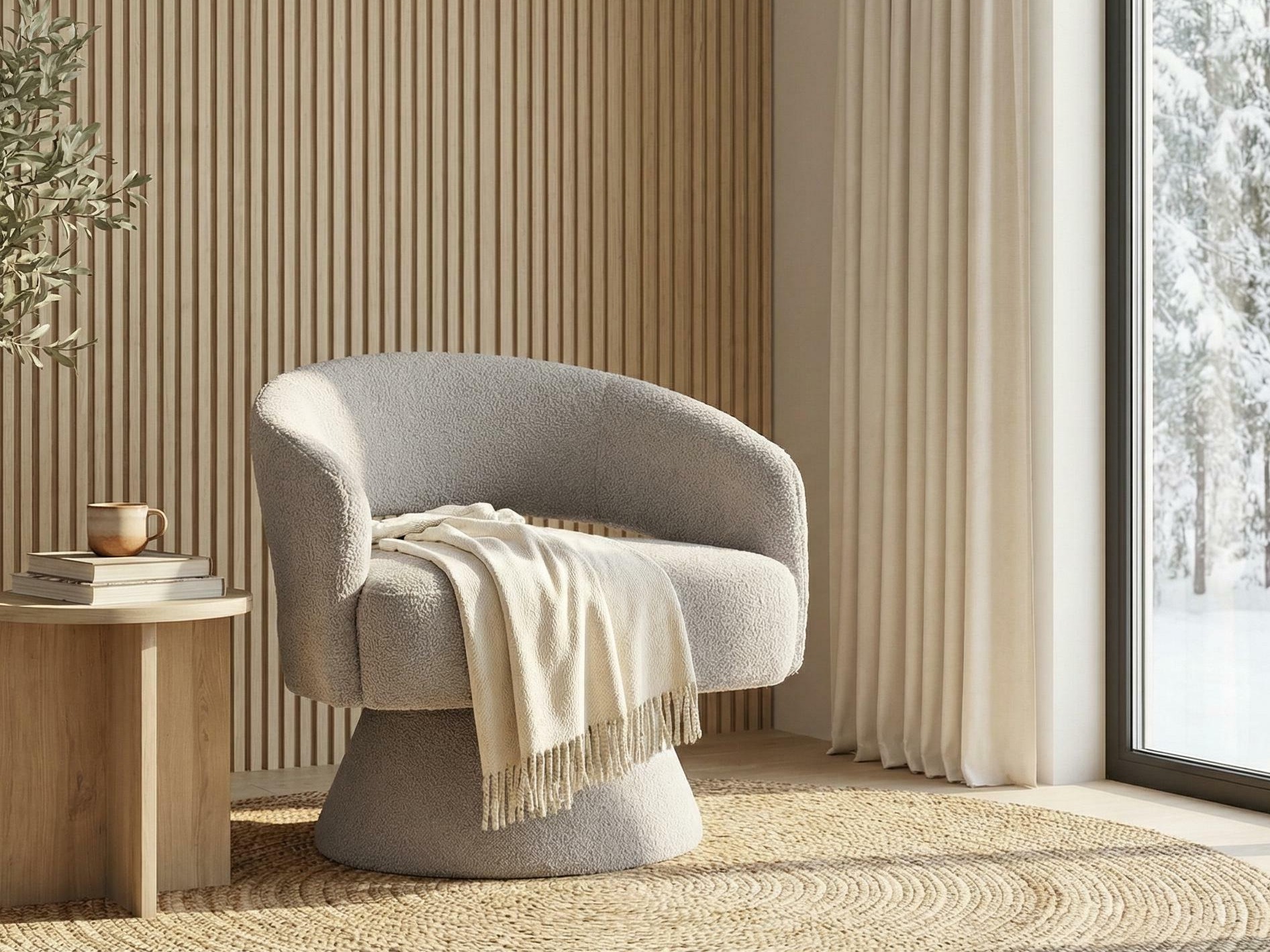 Poltrona Comfivo 475 (Cinzento)