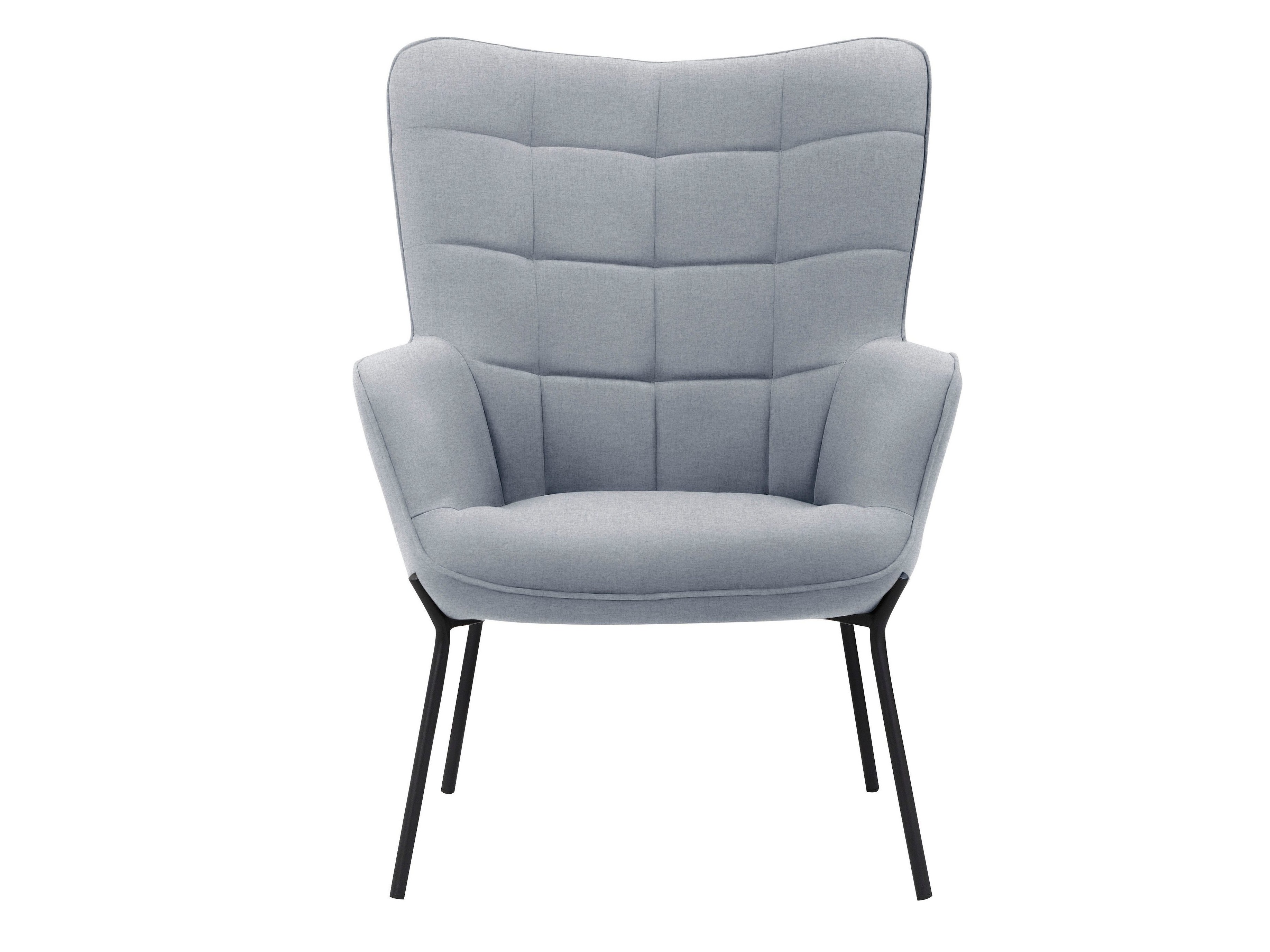 Poltrona Denton 1008 (Cinzento claro)