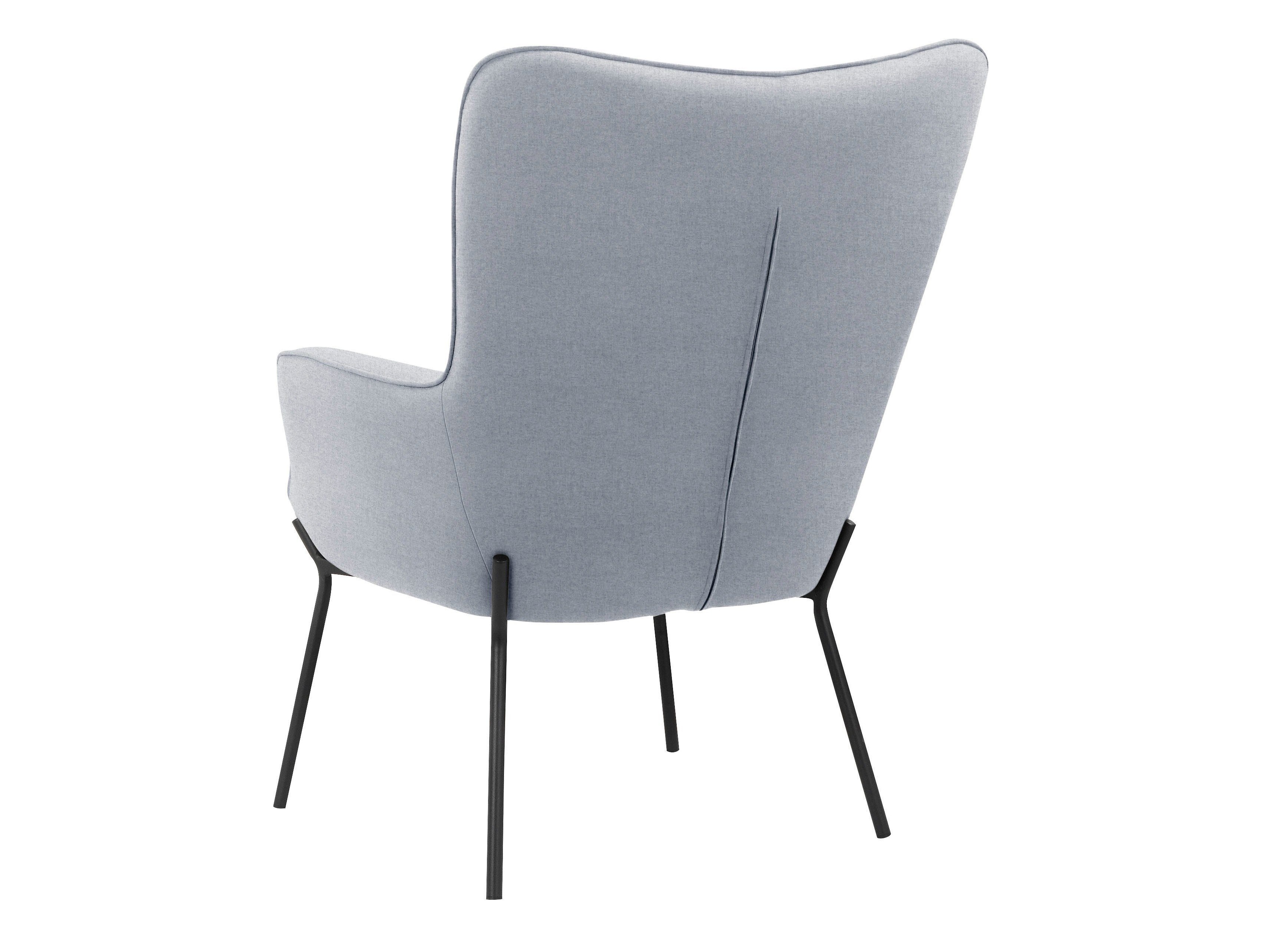 Poltrona Denton 1008 (Cinzento claro)