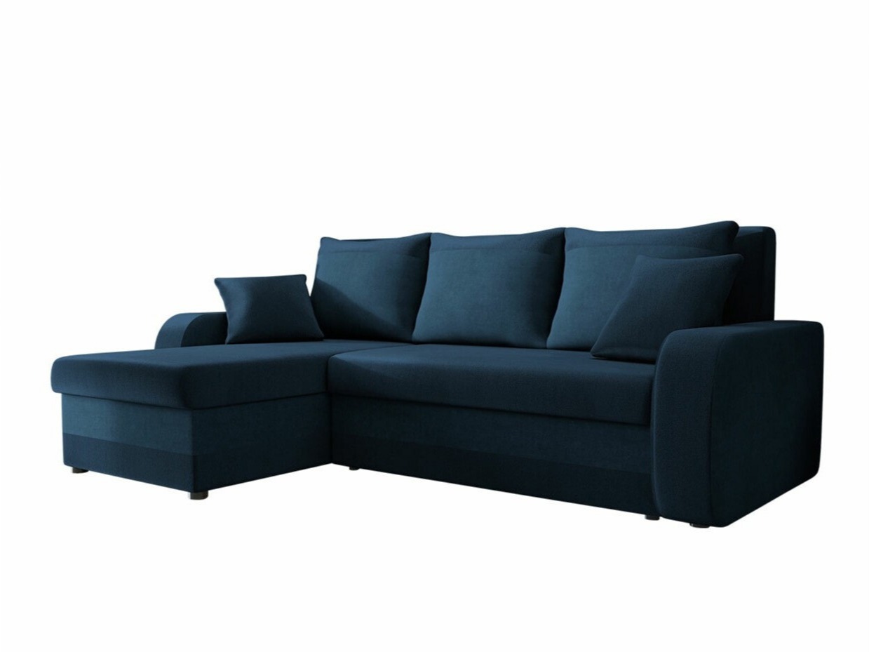 Sofá de canto Comfivo 135 (Kronos 09 + Uttario Velvet 2967)
