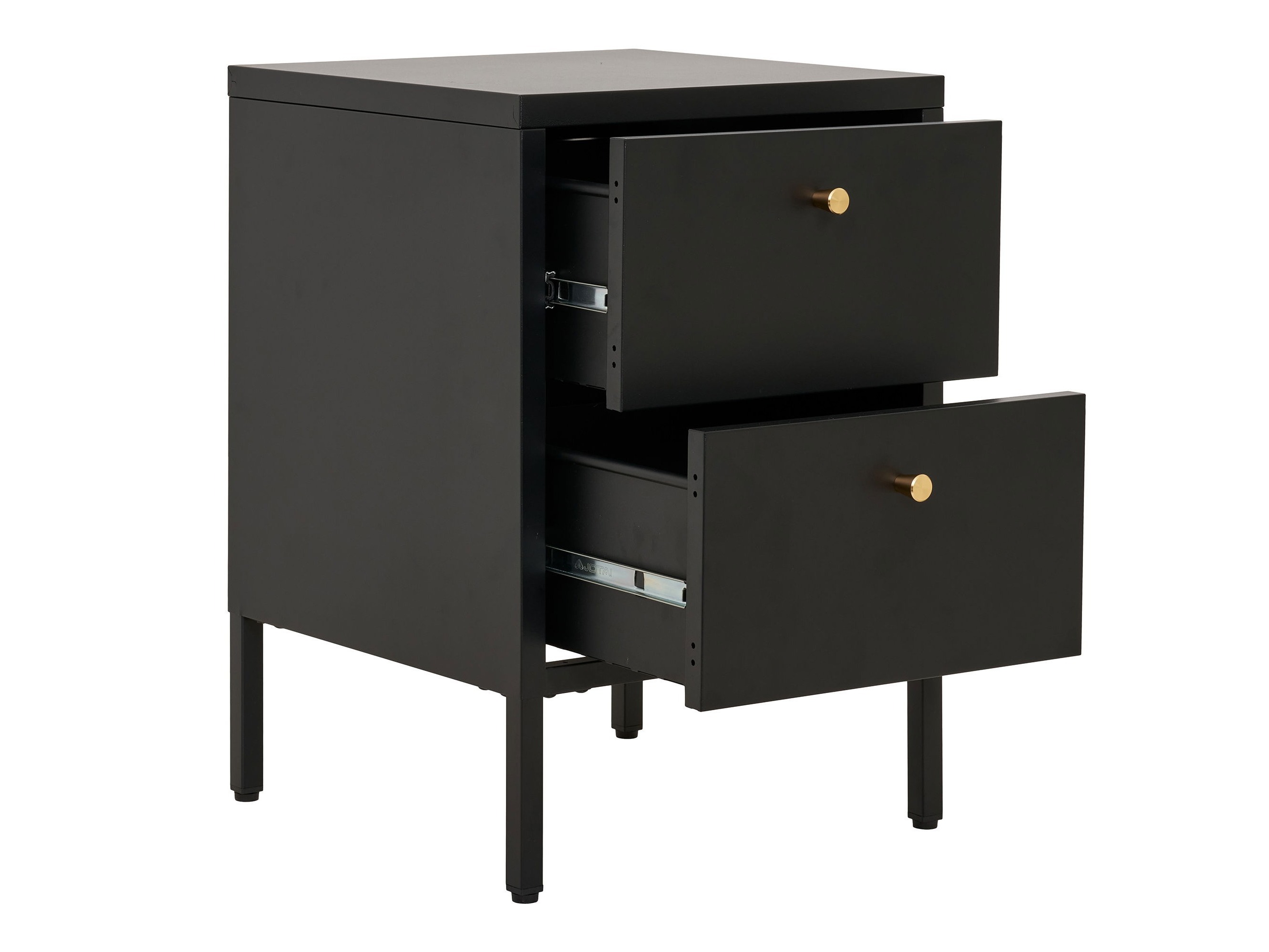 Mesa de cabeceira Lirfloi 100 (Preto)