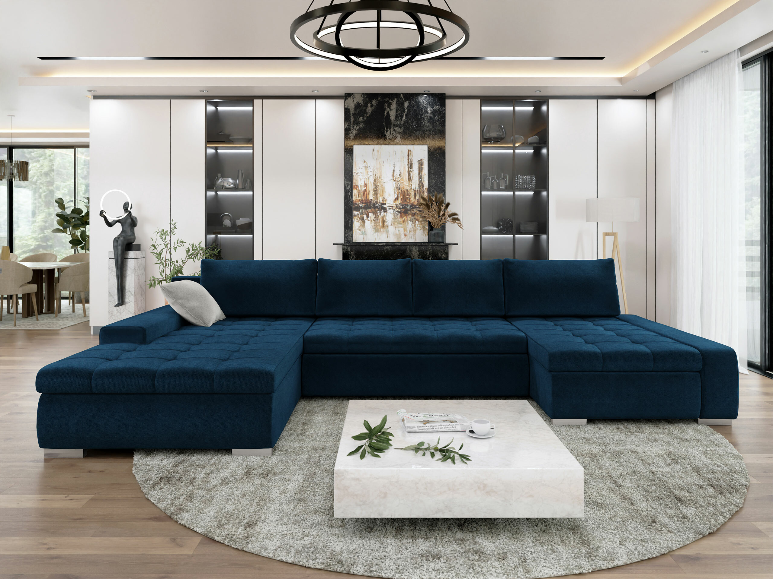 Sofá de canto Comfivo 106 (Kronos 09 + Paros 05)