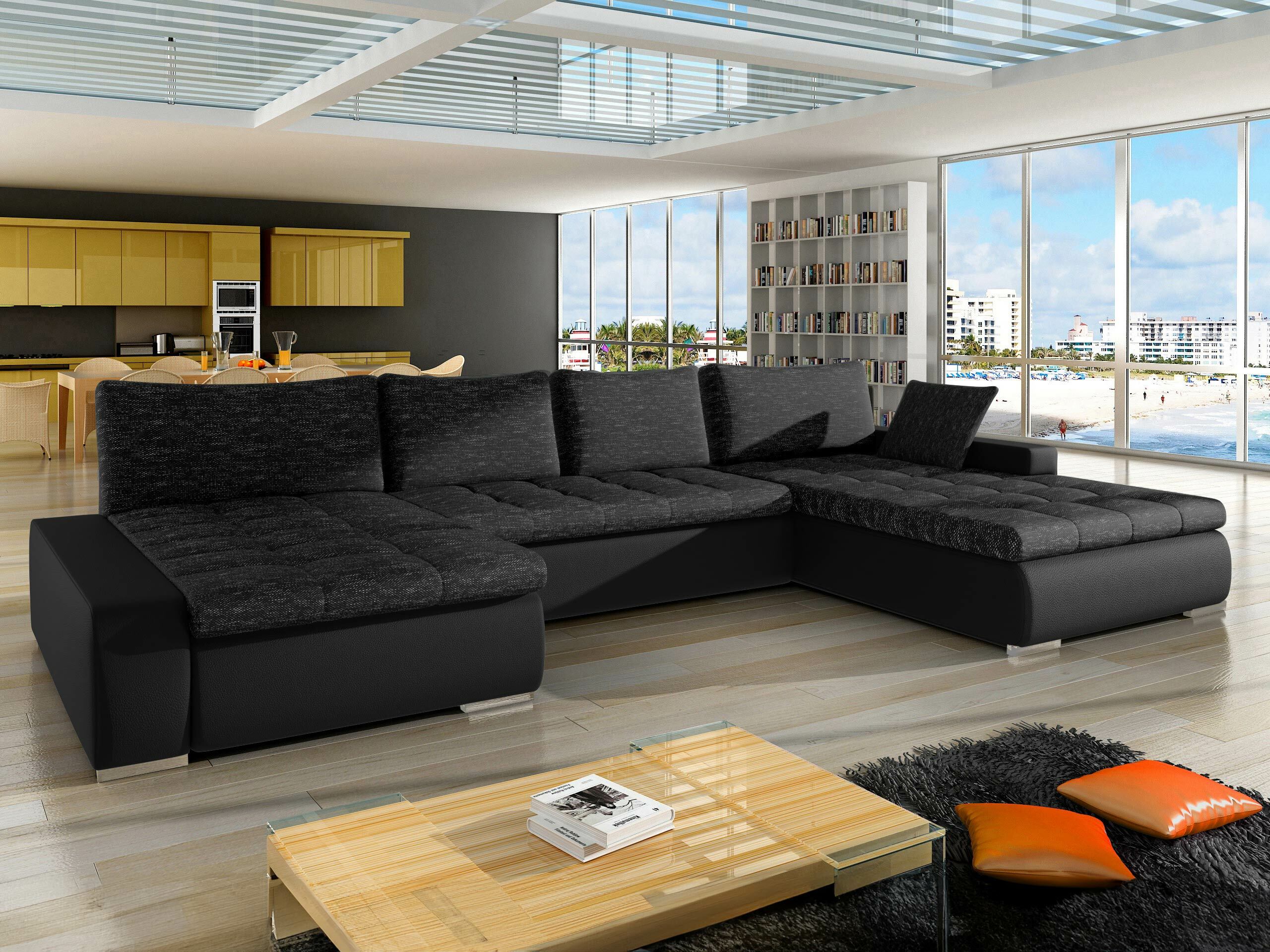 Sofá de canto Comfivo 106 (Soft 011 + Lawa 06)