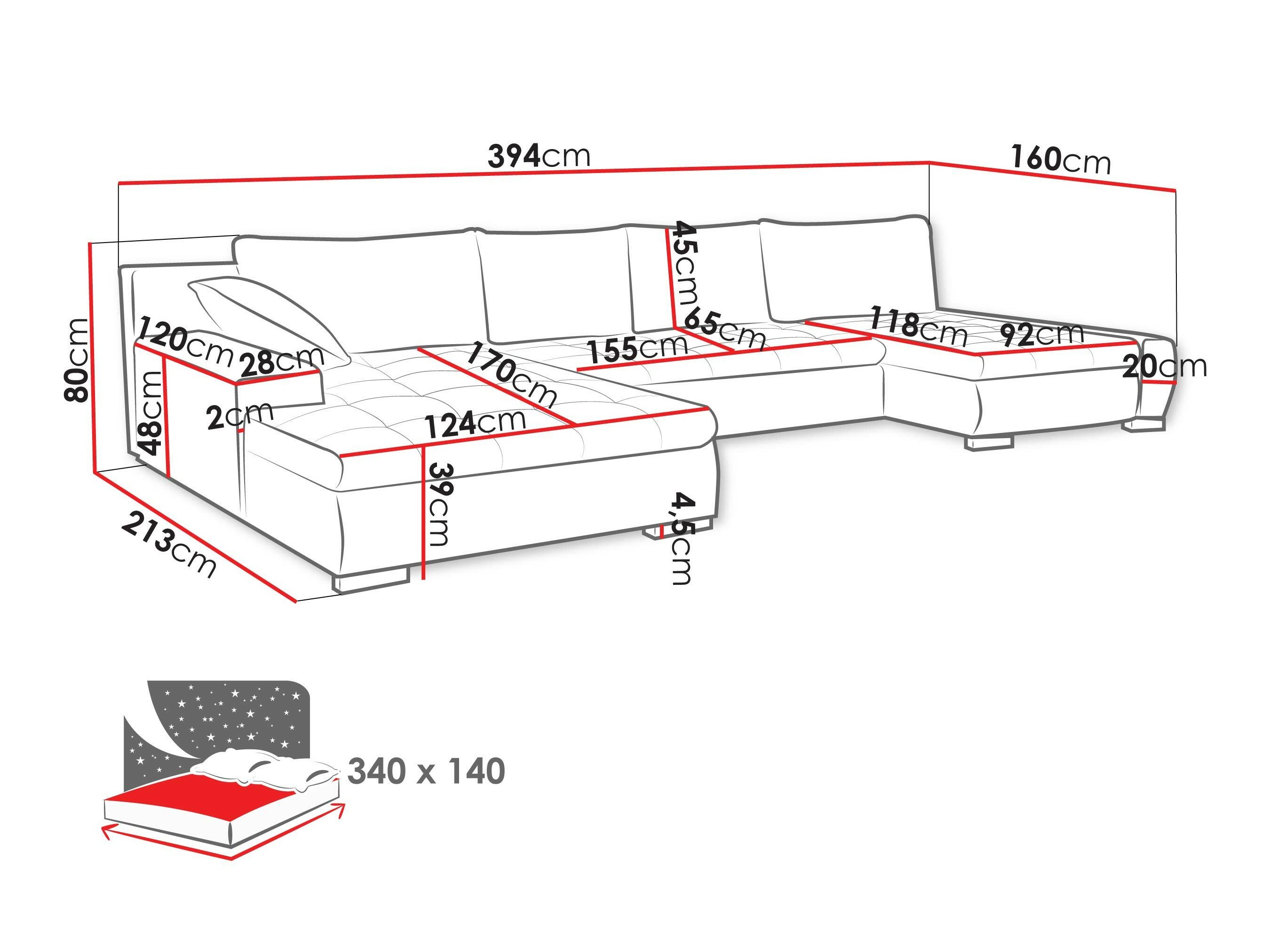 Sofá de canto Comfivo 106 (Soul 17)
