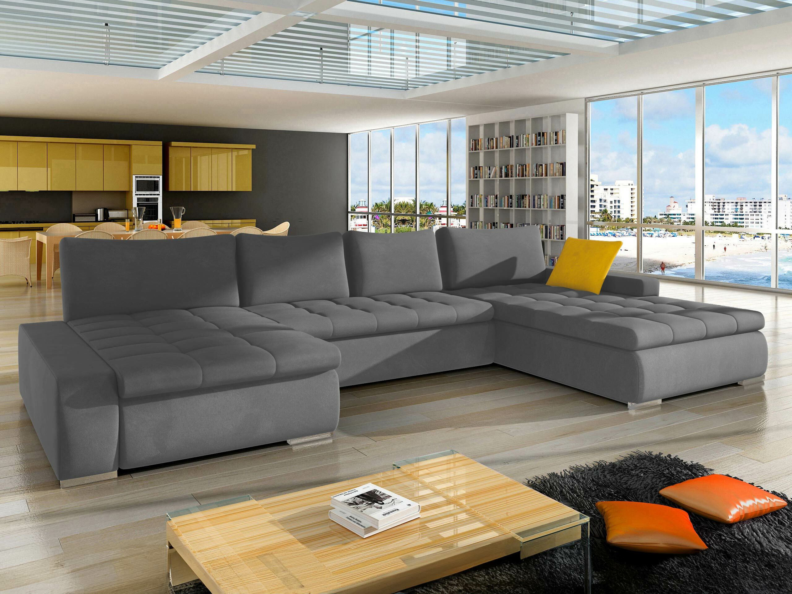 Sofá de canto Comfivo 106 (Uttario Velvet 2971 + Uttario Velvet 2959)