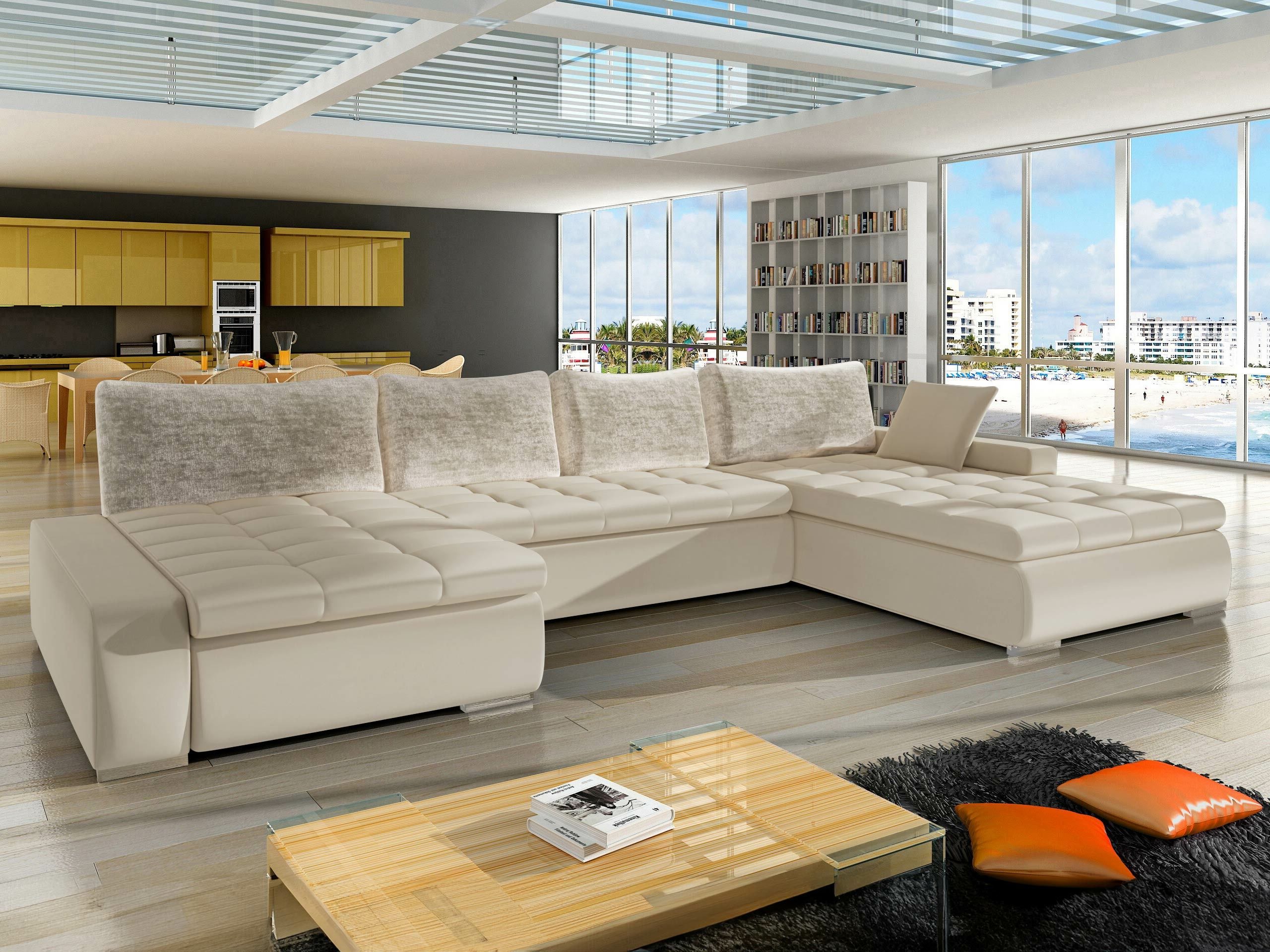 Sofá de canto Comfivo 248 (Venus Velvet 2927 + Miu 2041 + Venus Velvet 2927)