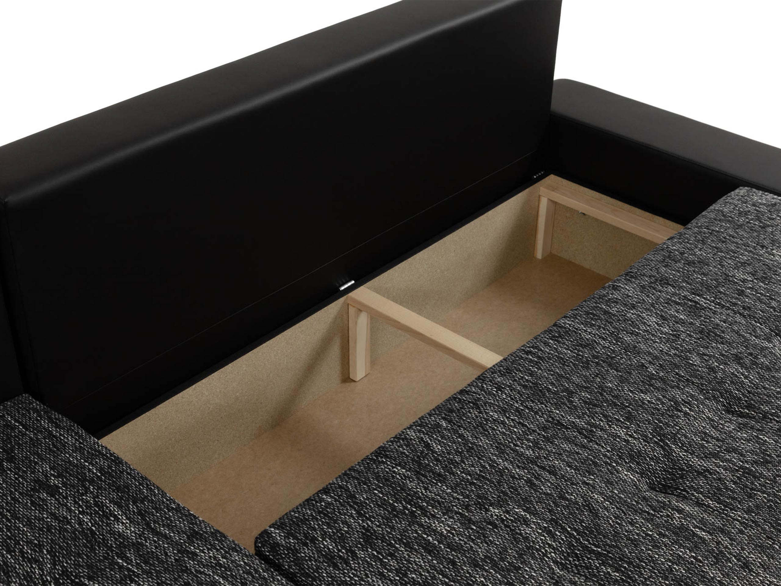 Sofá de canto Comfivo Nitor IV (Boucle Baloo 2074 + Boucle Baloo 2073)