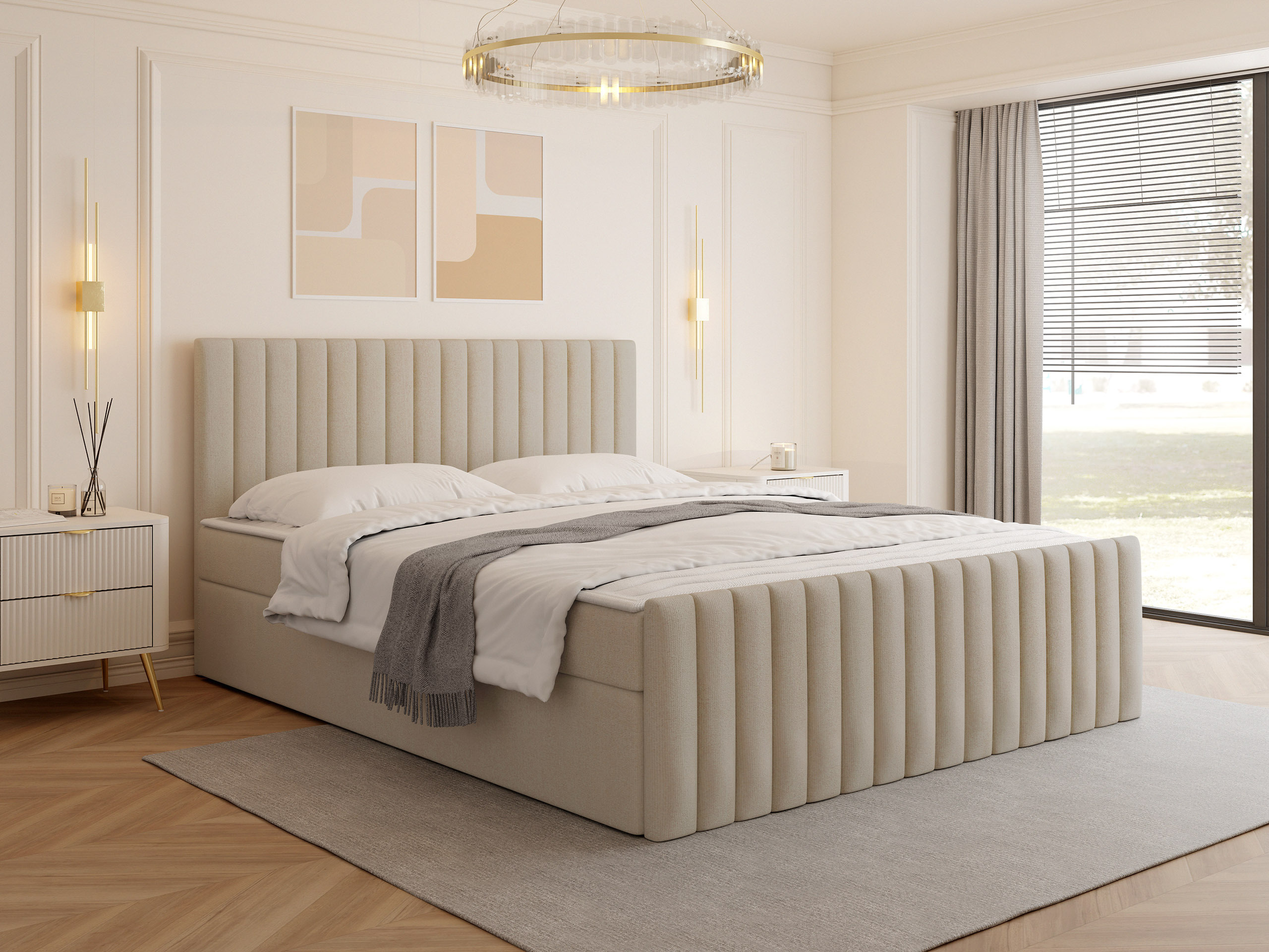 Cama continental Comfivo Apis II (Manila 02)