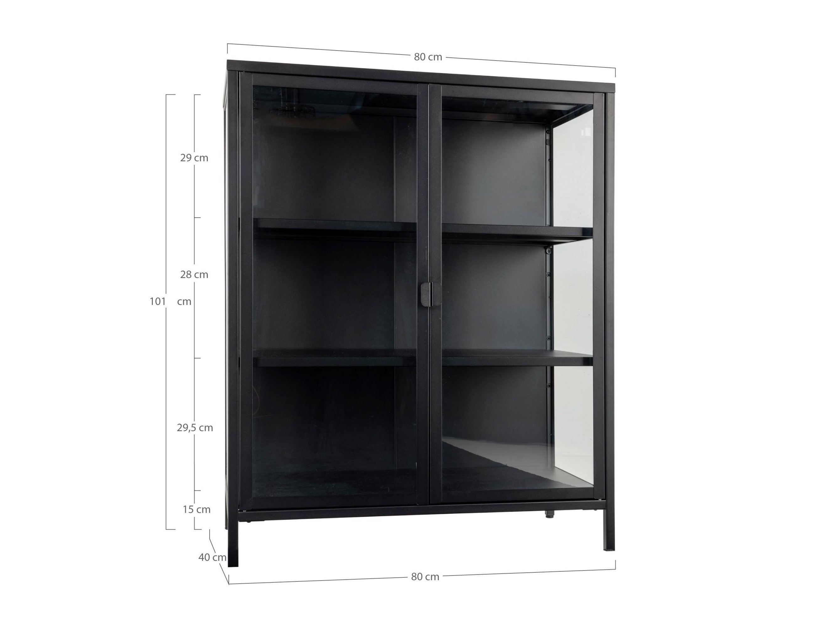 Aparador Romtolo 106 (Preto)