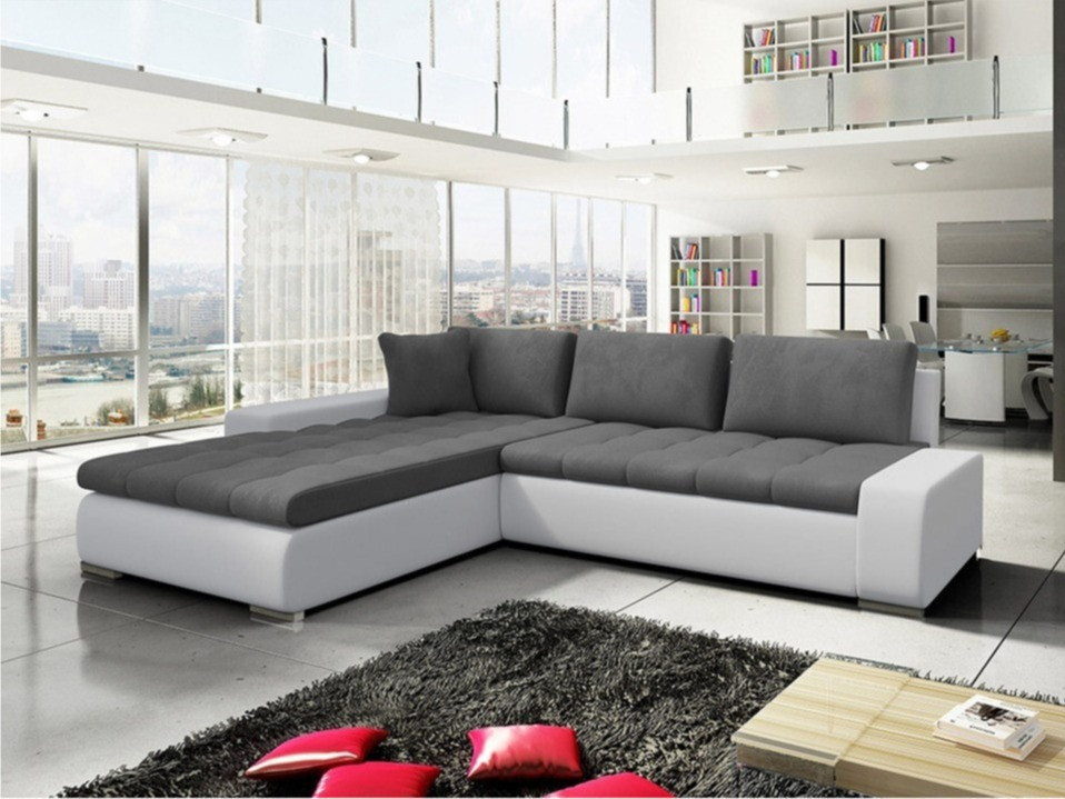 Sofá de canto Comfivo Nitor II (Soft 017 + Casablanca 2315)