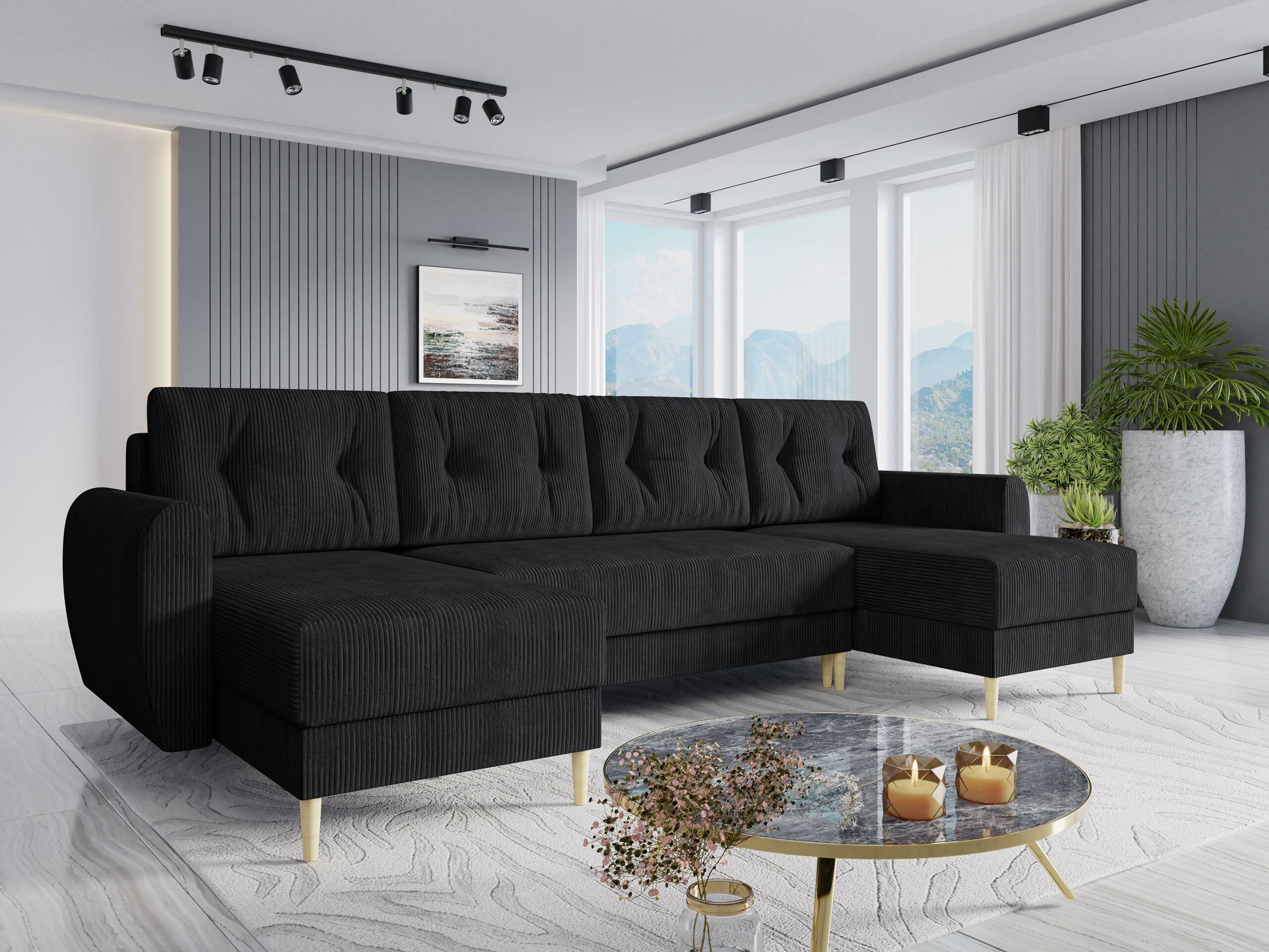 Sofá de canto Memphis 140 (Poso 135)