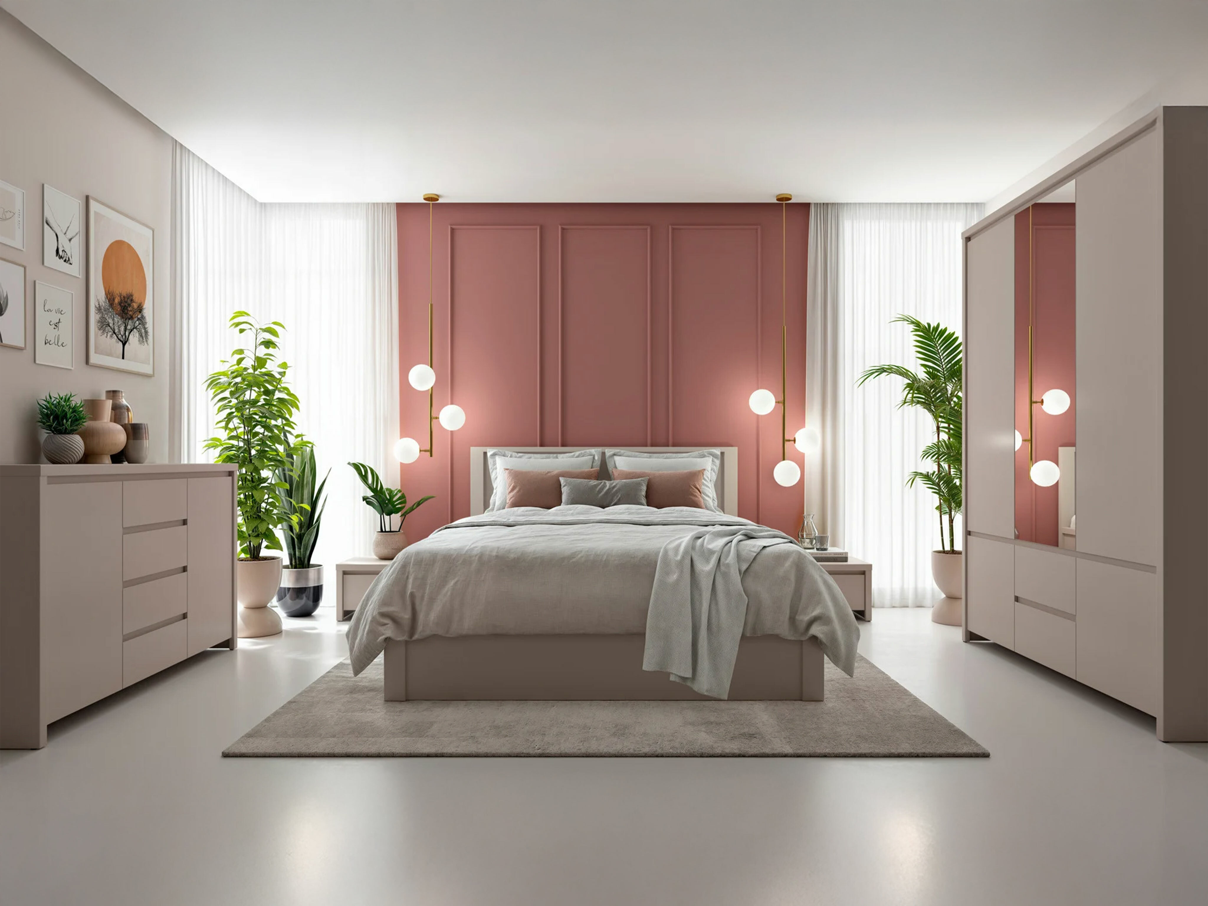 Conjunto para quarto Nolroma 139 (Sim)