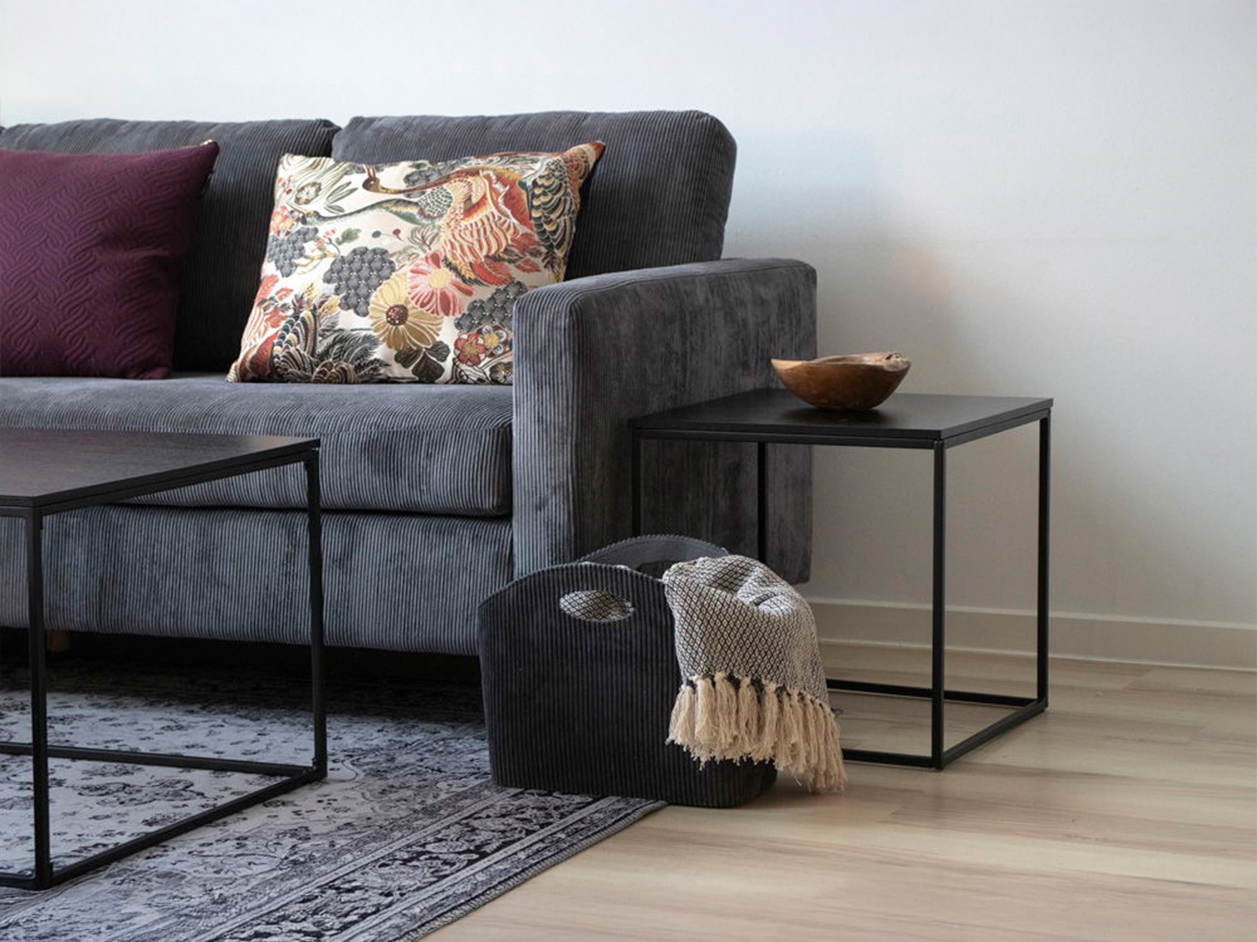 Mesa de apoio Sorbeni 111 (Preto)
