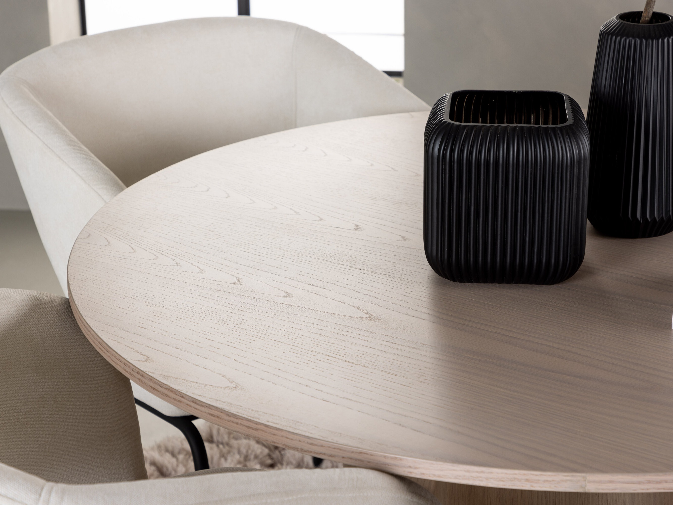 Conjunto para refeições Dallas 5132 (Madeira clara)