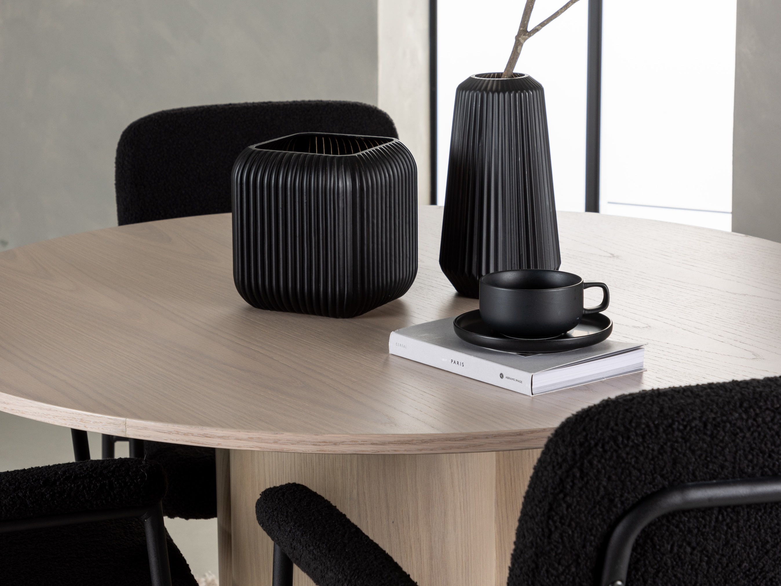 Conjunto para refeições Dallas 4358 (Madeira clara)