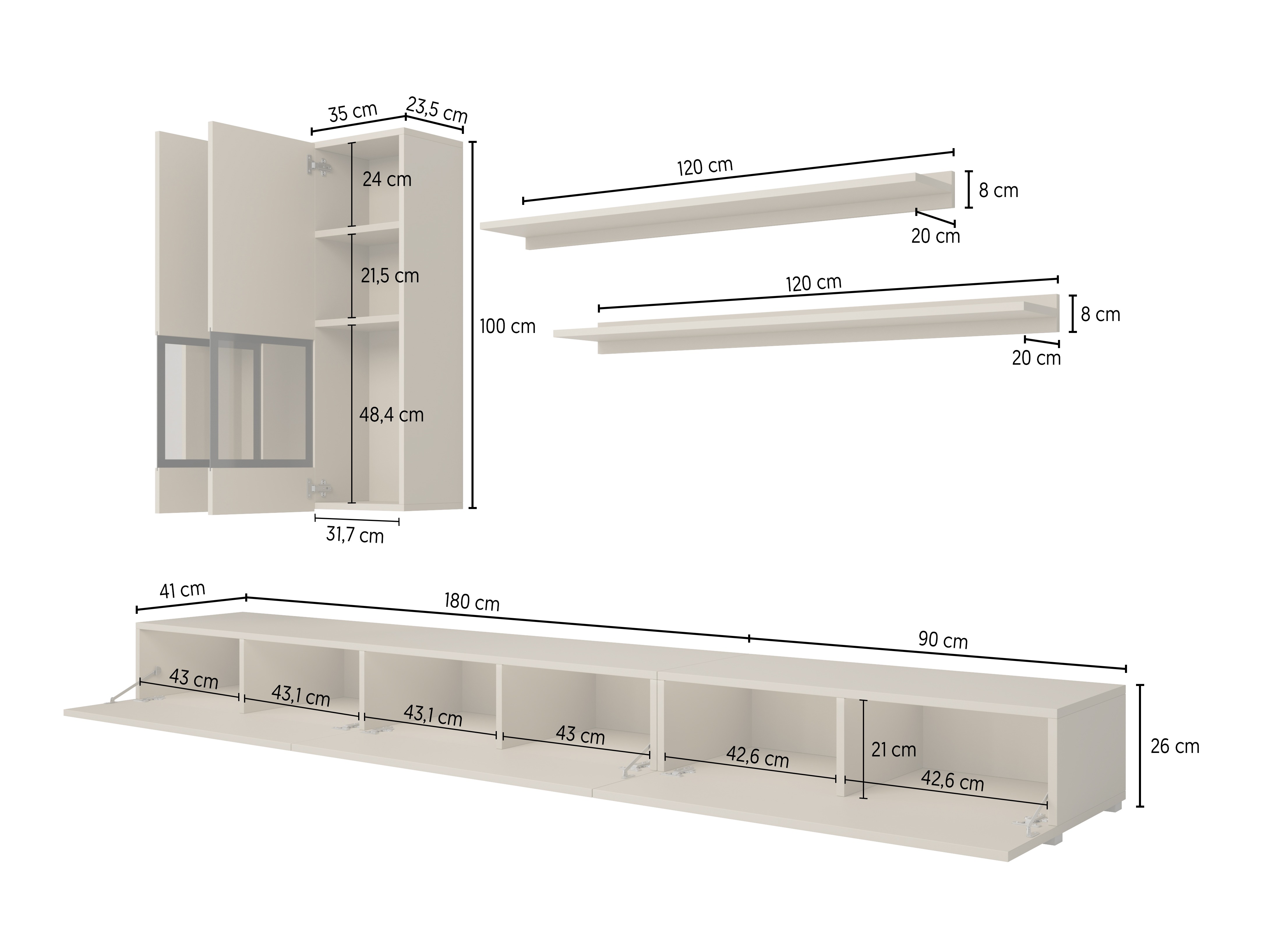 Conjunto para sala de estar SP6302