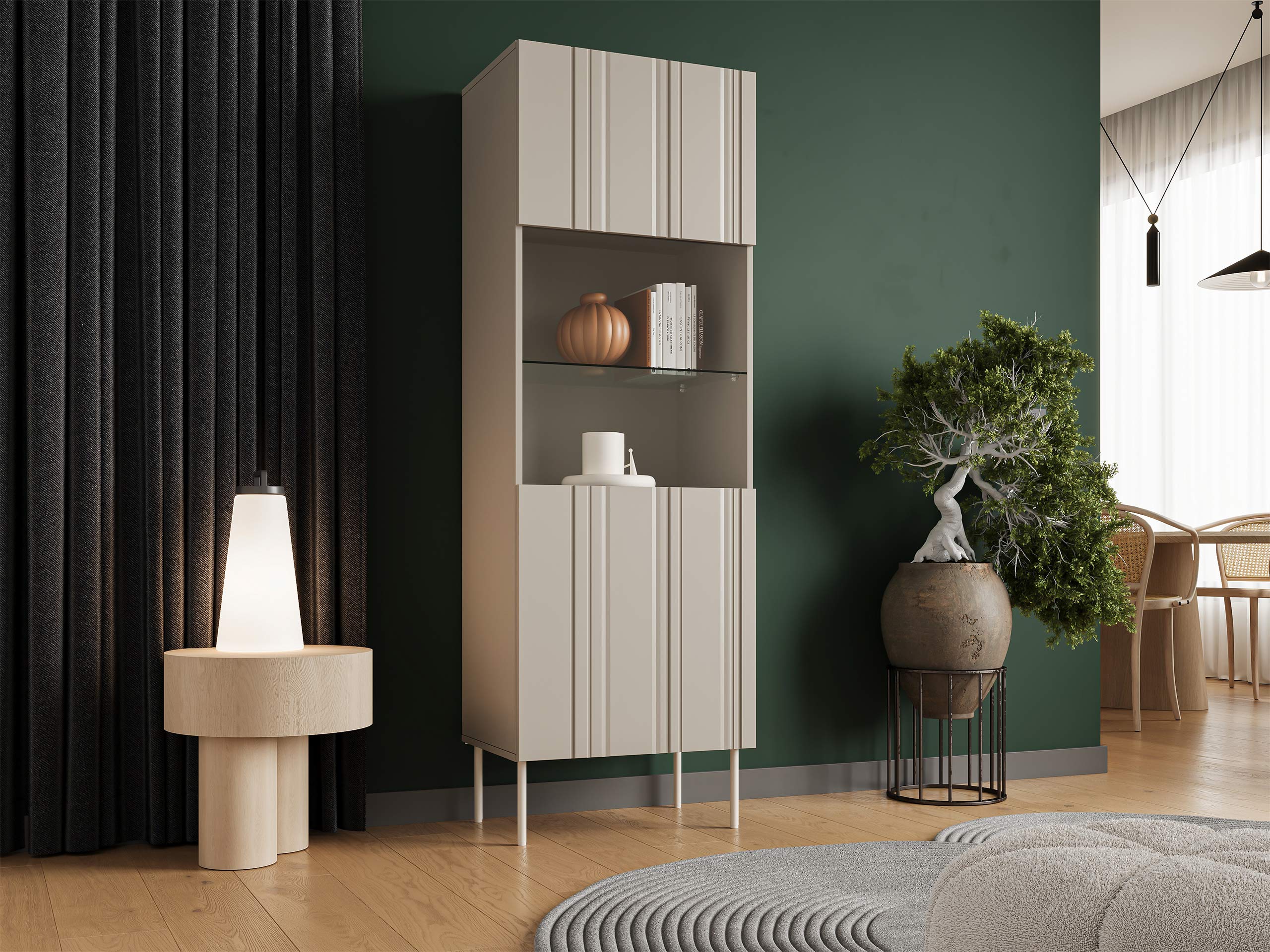 Estante Evavese 108 (Bege)