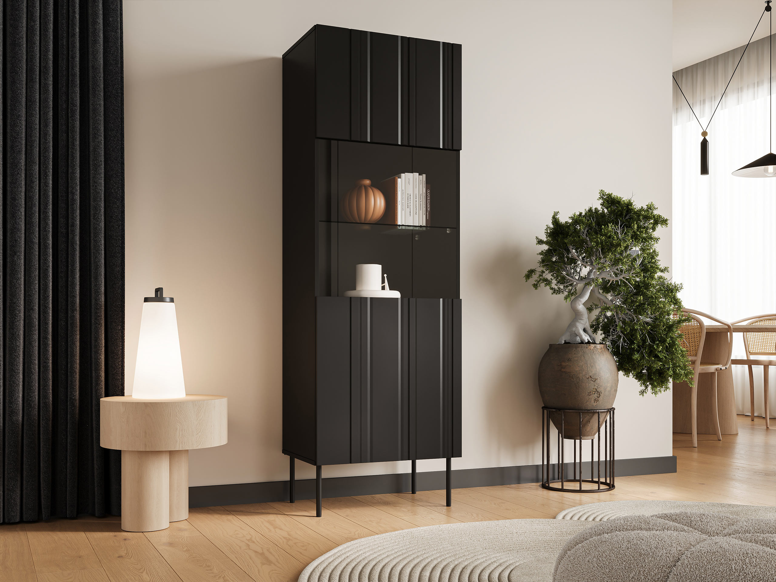 Estante Evavese 108 (Preto)