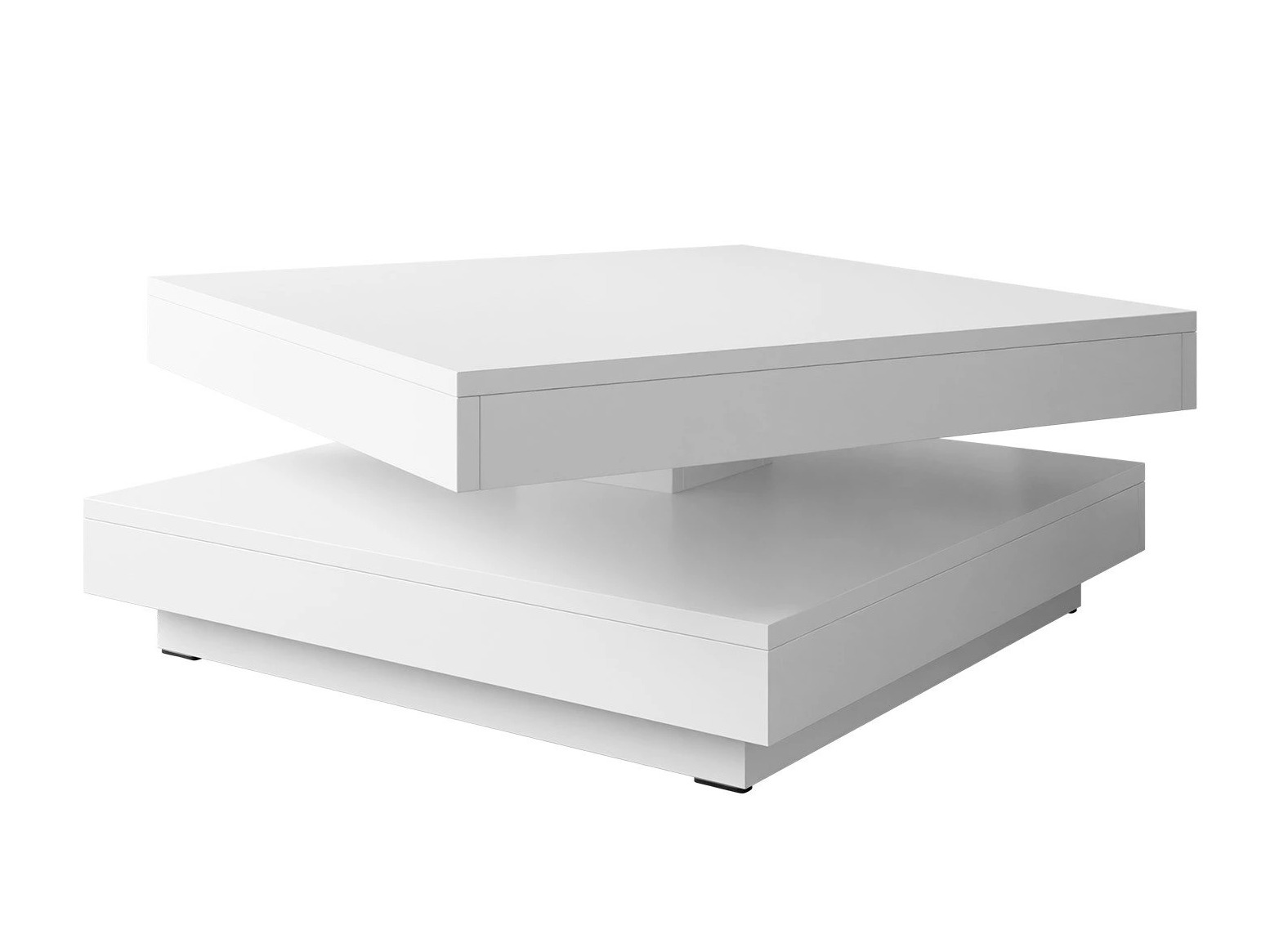 Mesa de centro extensível Comfivo Pisces (Branco)