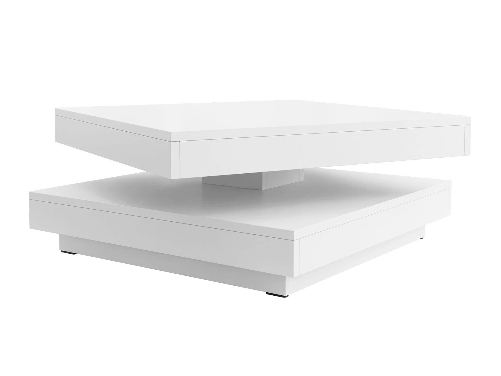 Mesa de centro extensível Comfivo Pisces (Branco)