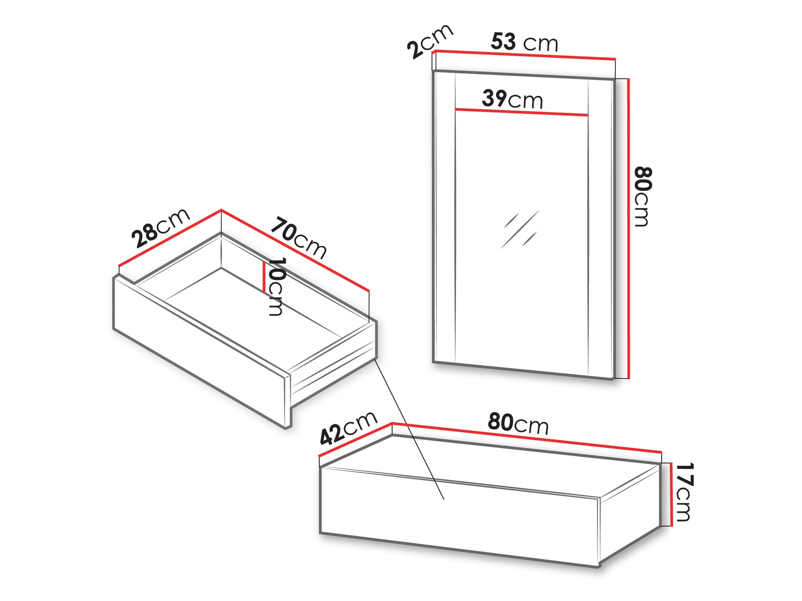 Toucador Evavese 109 (Bege)